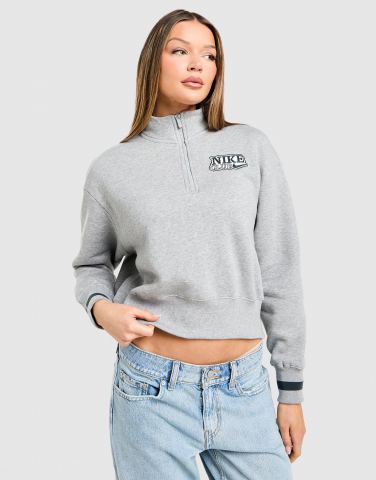 Nike Classic+ 1/4 Zip Sweatshirt Damen