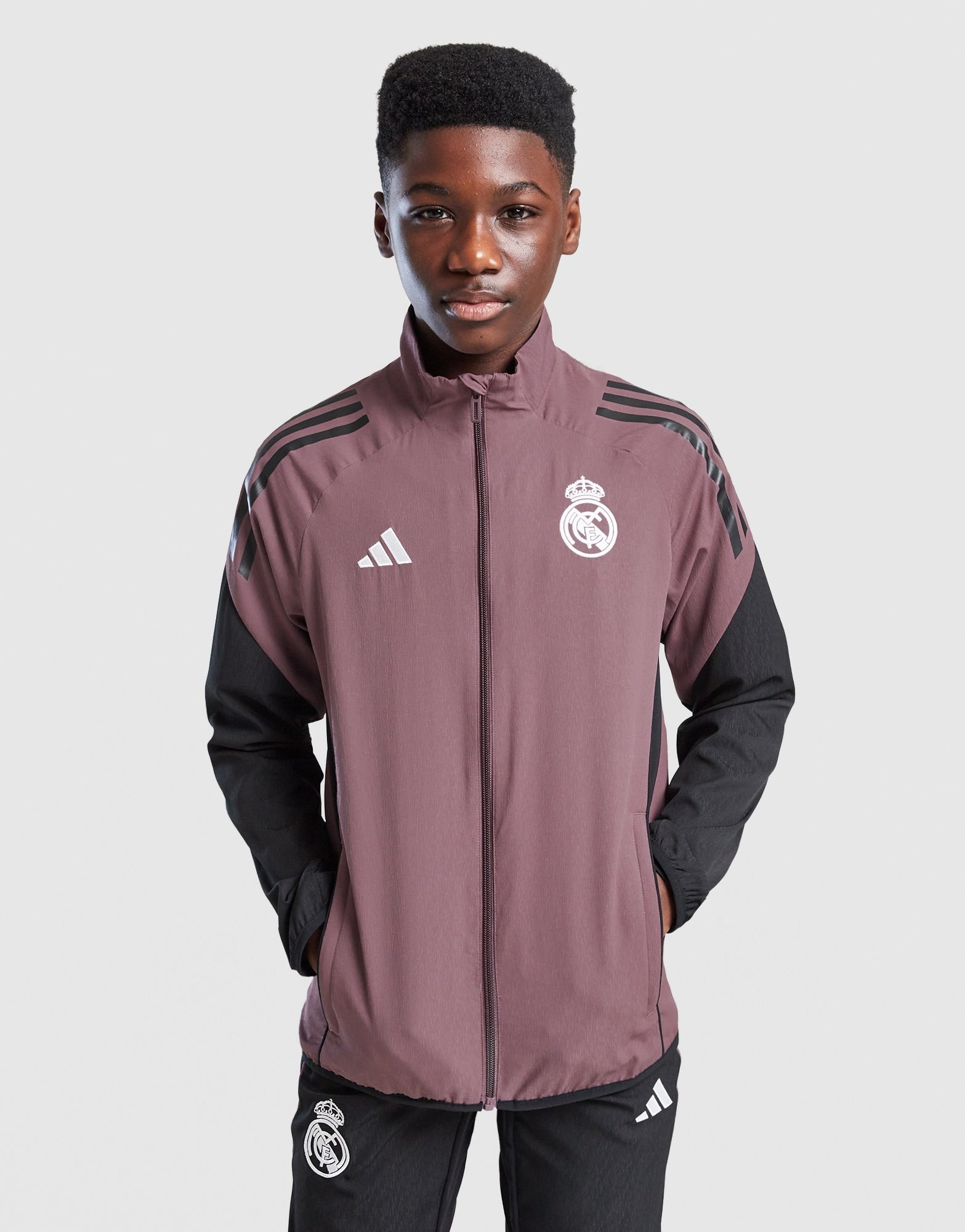 adidas Real Madrid Presentation Jacke Kinder
