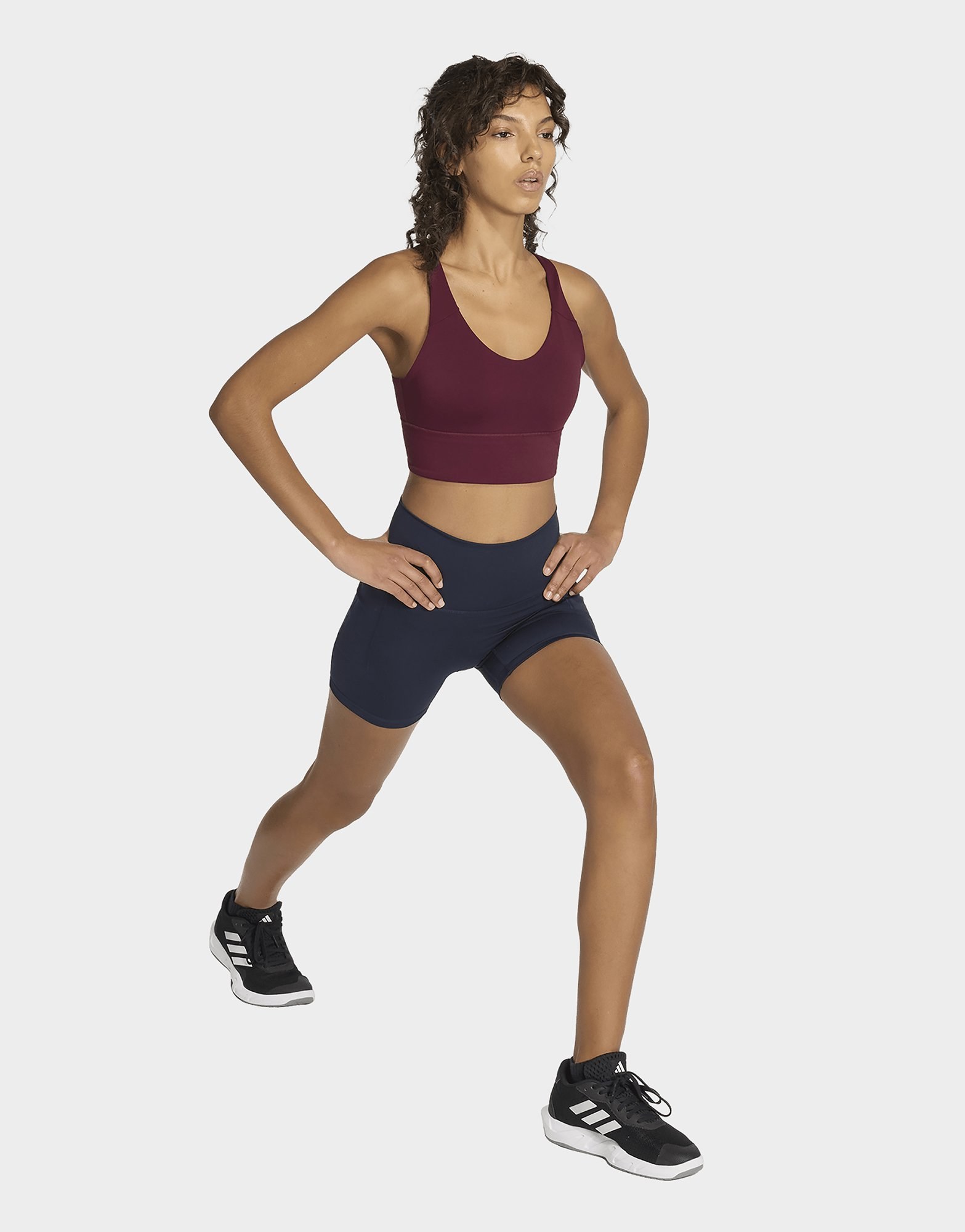 adidas 3-streifen Studio All Me Light Support Bh