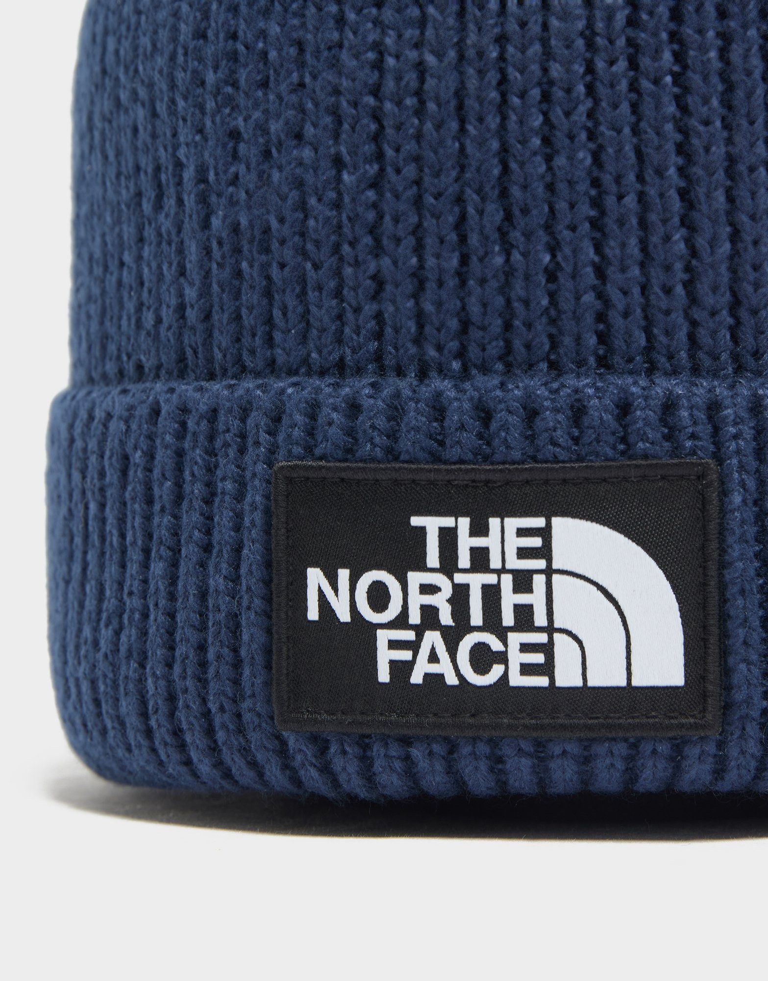 The North Face Logo Box Cuffed Beanie Mütze