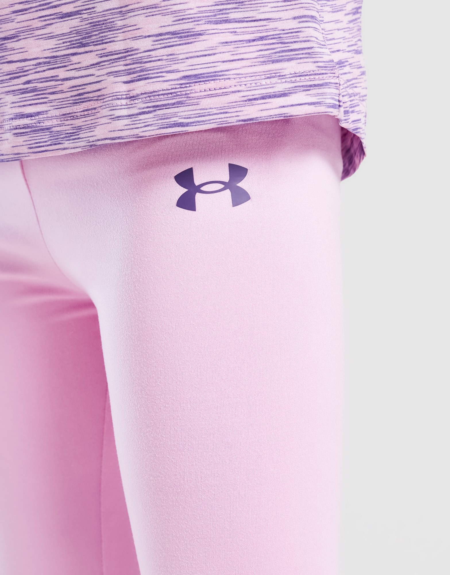 Under Armour Girls' Tech 1/4 Zip Top/Leggings Set Children