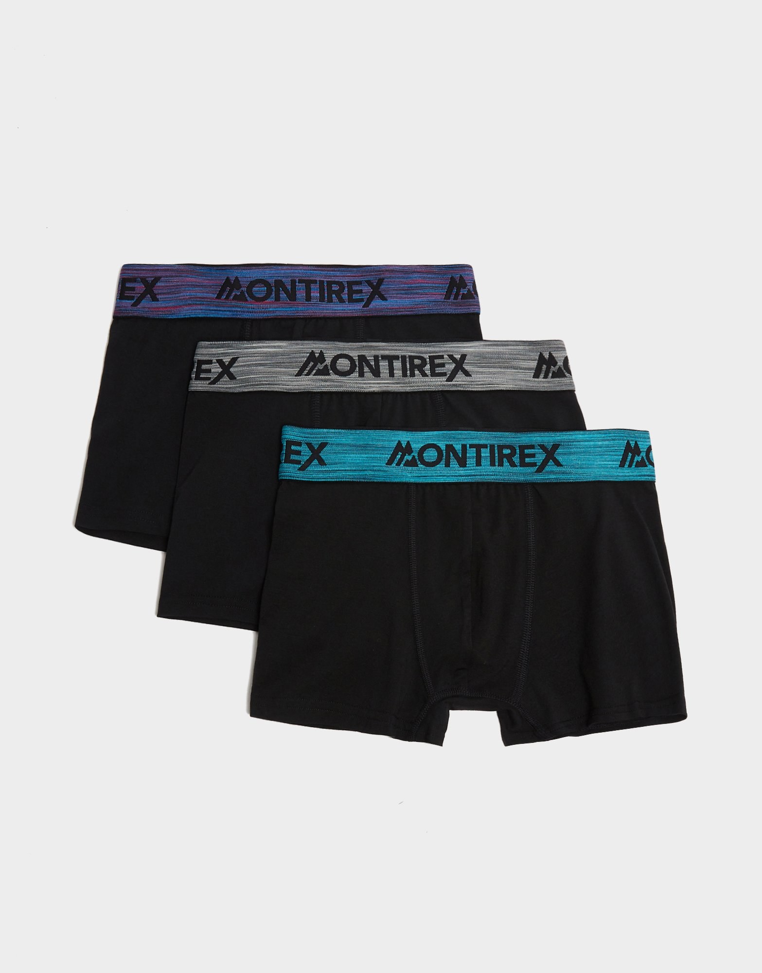 MONTIREX 3-Pack Trail Boxers Junior