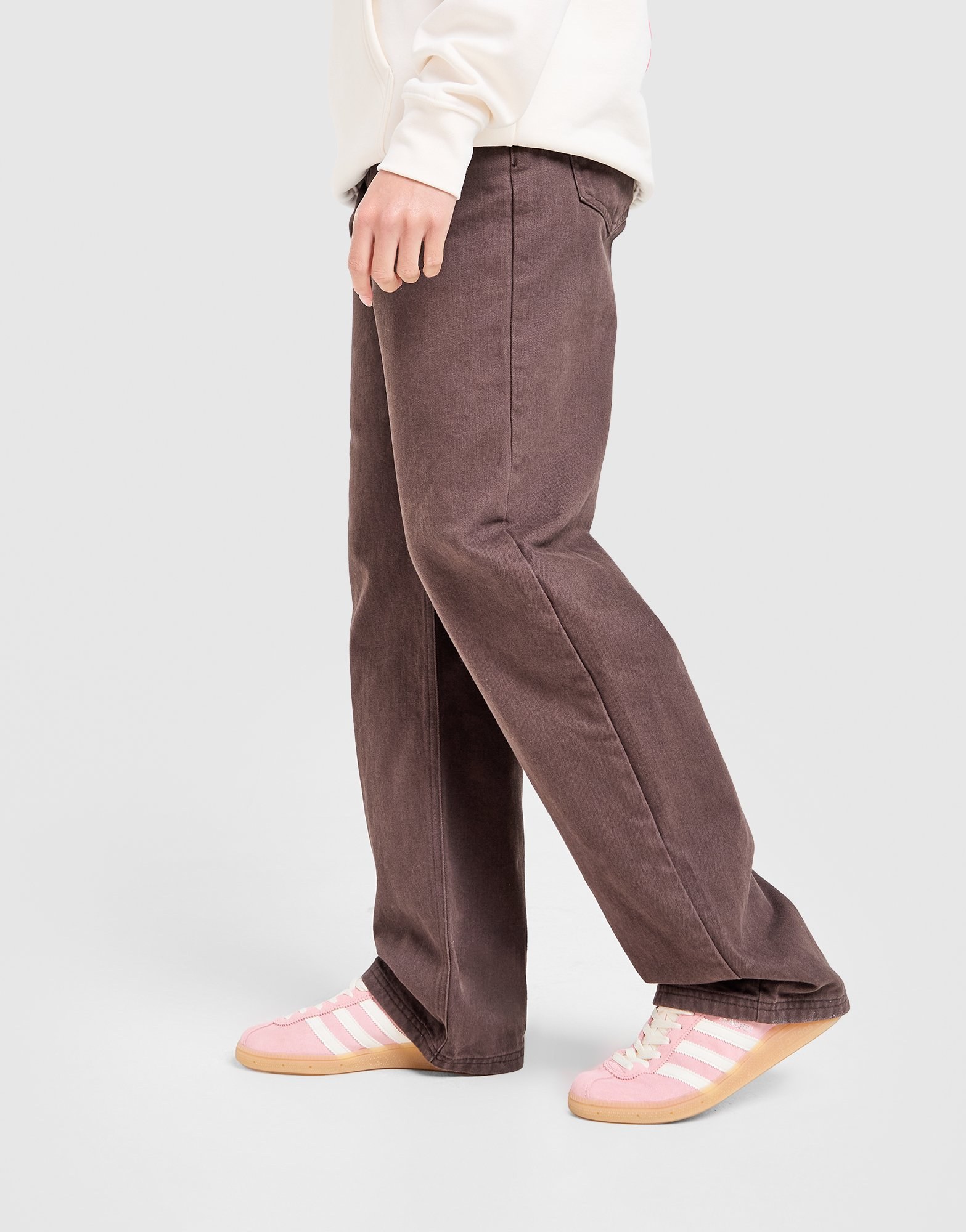 Unlike Humans Mid-Rise Loose Jeans Damen