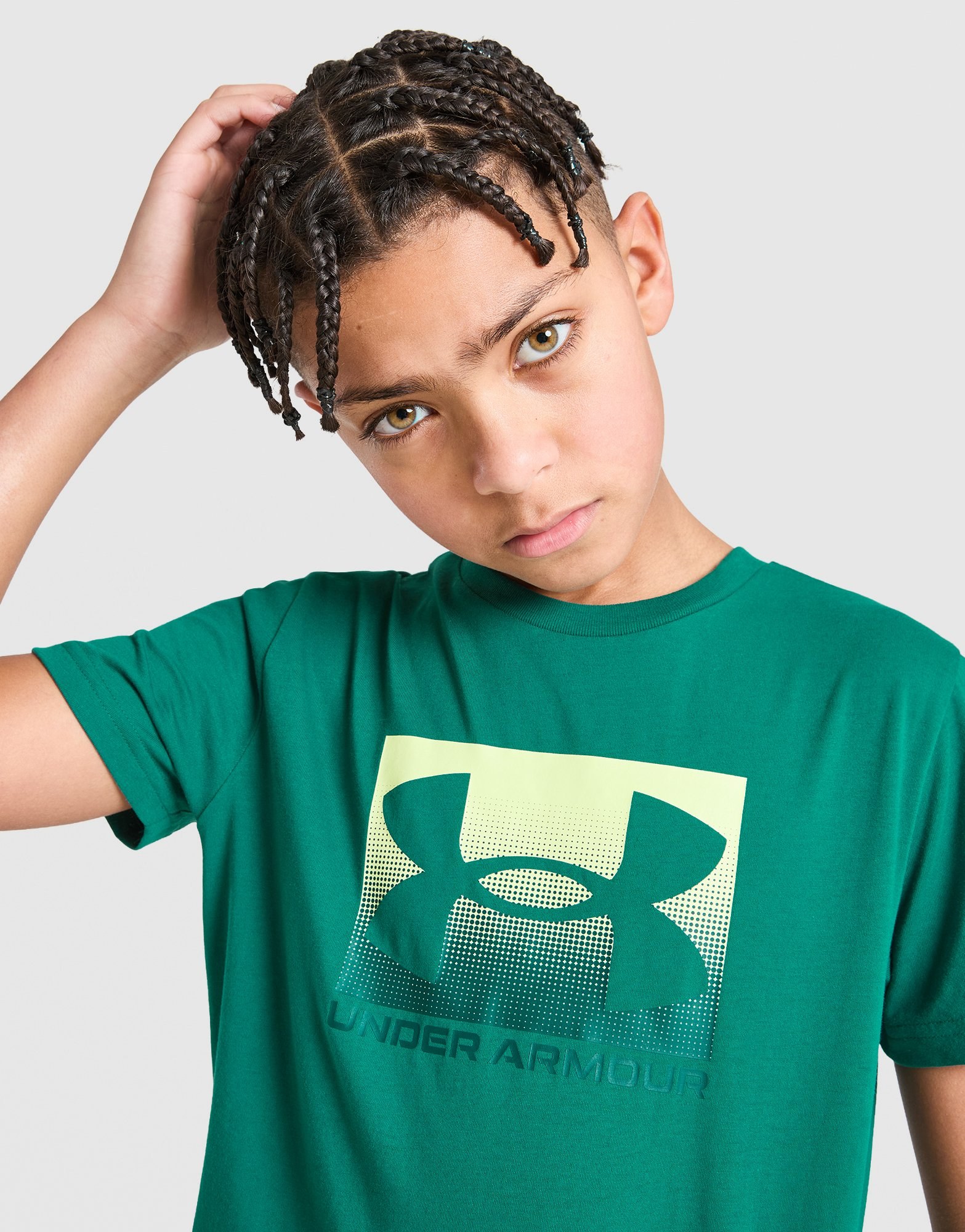Under Armour Box Logo T-Shirt Junior
