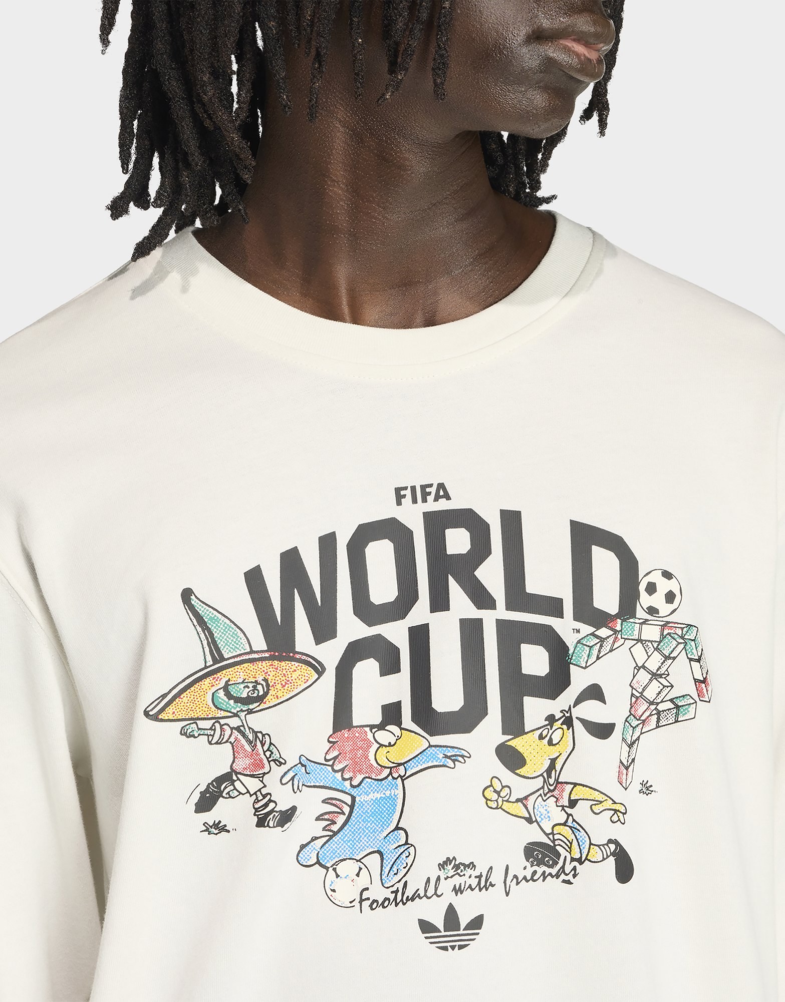 adidas Fifa Fussball-weltmeisterschaft 26™ Maskottchen T-shirt, Langärmlig