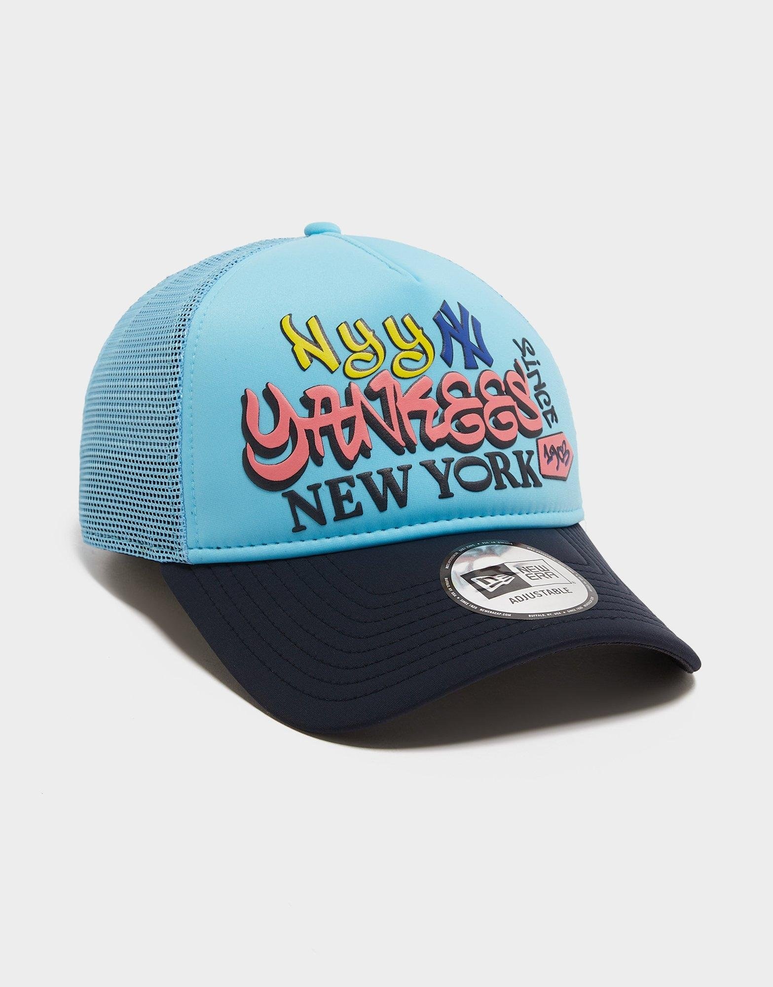 New Era MLB New York Yankees Graffiti Trucker Cap