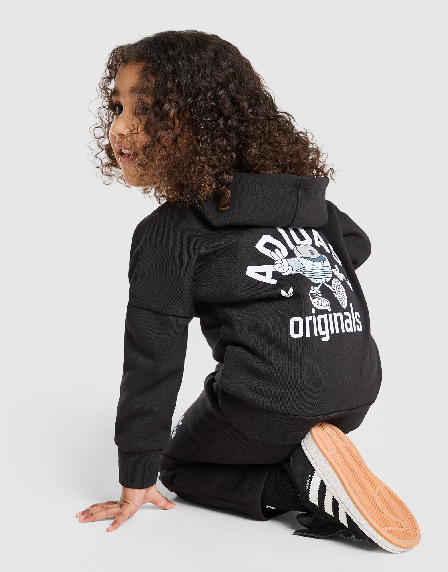 adidas Originals Treffy Overhead Hooded Trainingsanzug Babys