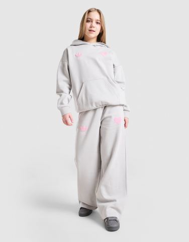 adidas Originals Girls' Heart Wide Leg Jogginghose Kinder
