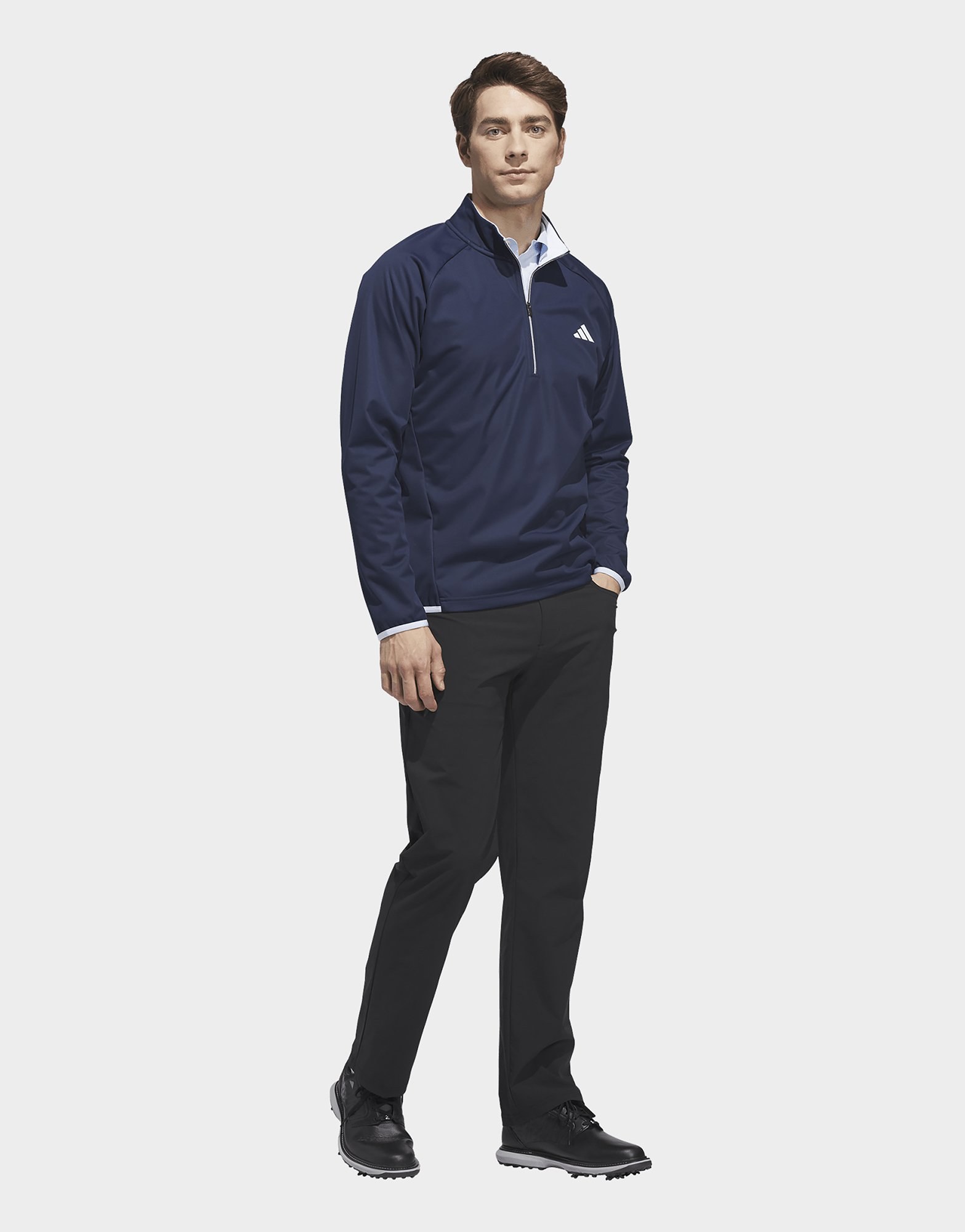 adidas Ultimate365 Strapazierfähiges Wasser- Und Windabweisendes Sweatshirt, Reißverschluss Bis Zur Brust
