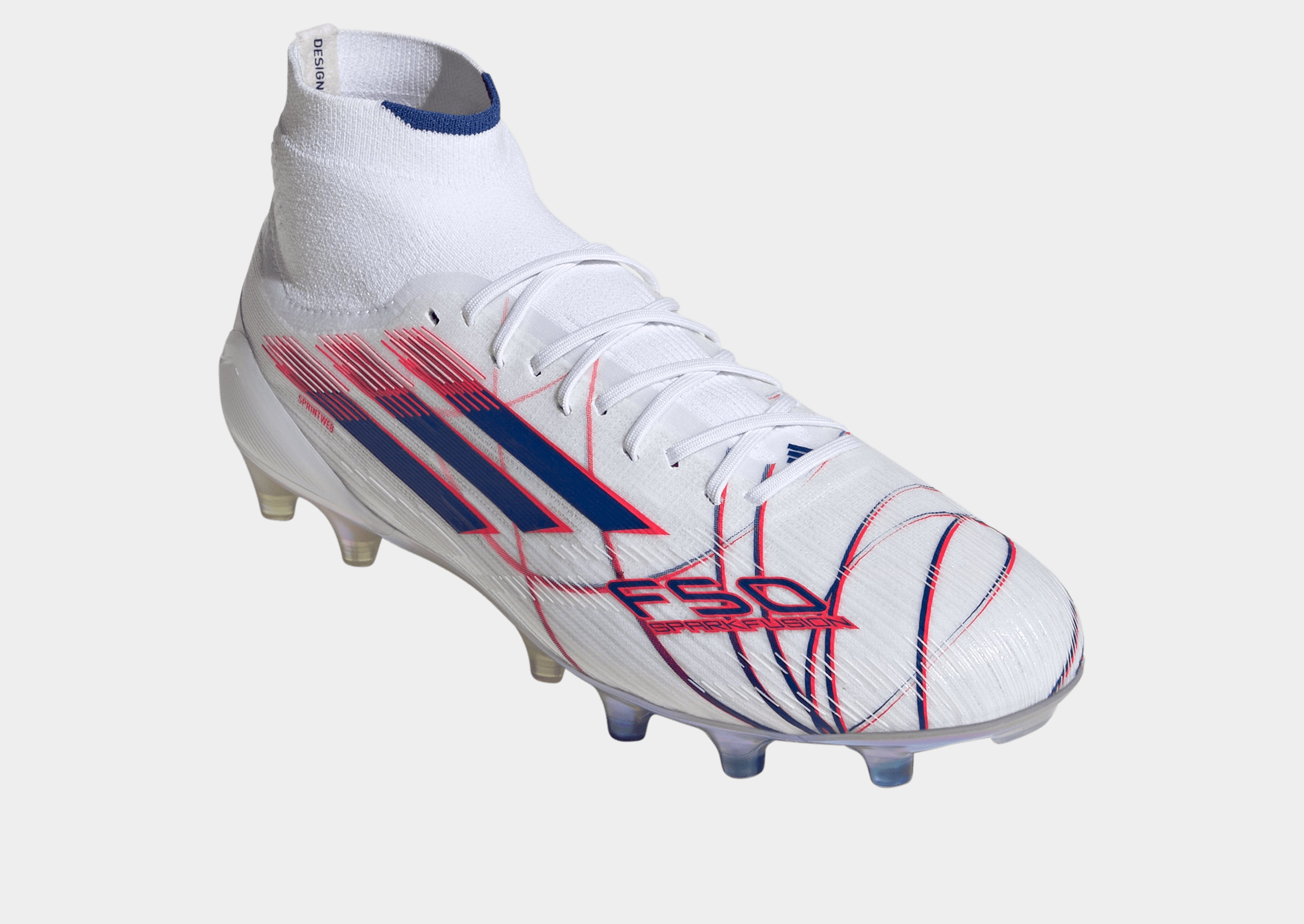 adidas F50 Sparkfusion Elite Mid Cut Fußballschuh, Feste Böden/kunstrasen