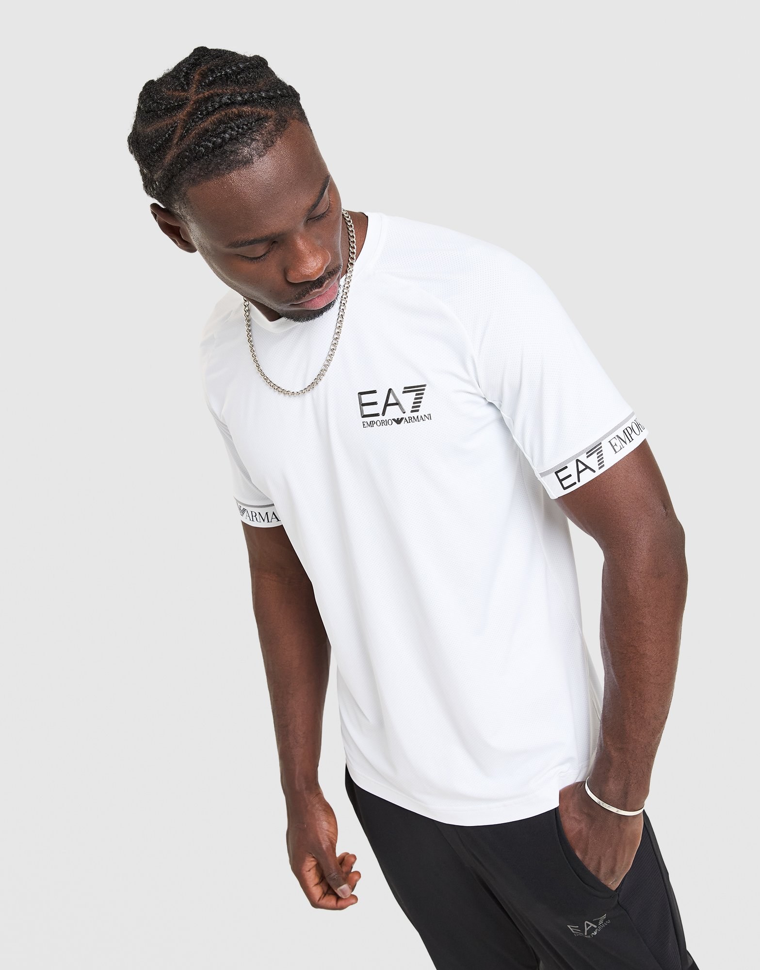 EA7 Emporio Armani Tech Sleeve T-Shirt