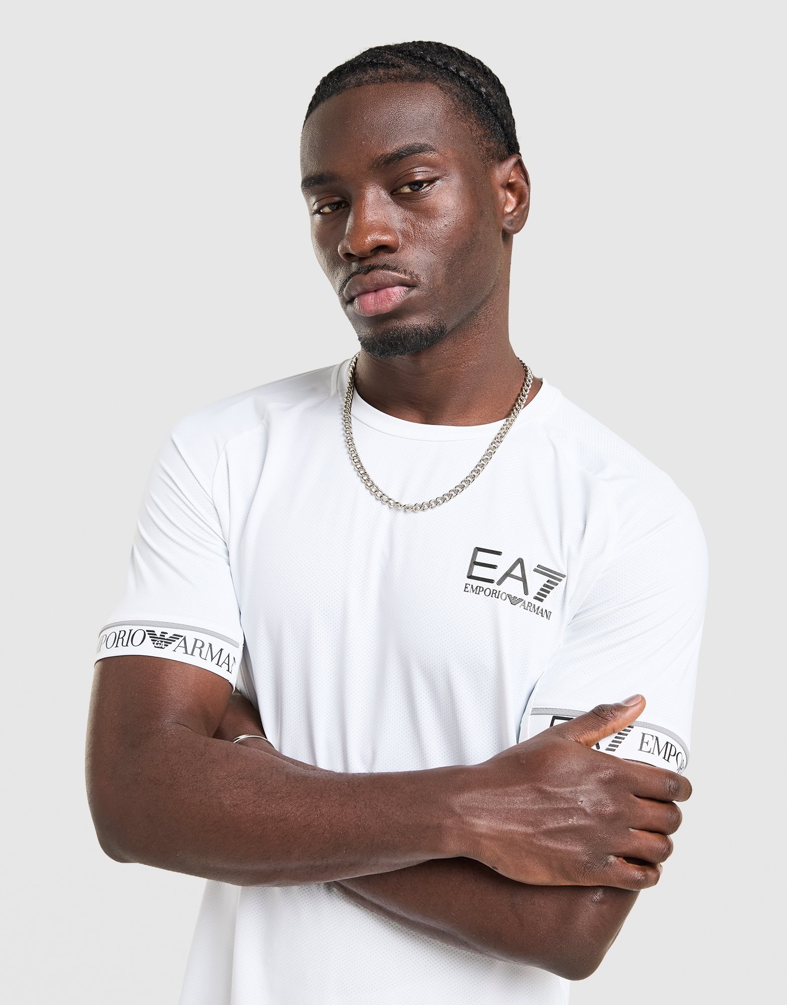 EA7 Emporio Armani Tech Sleeve T-Shirt