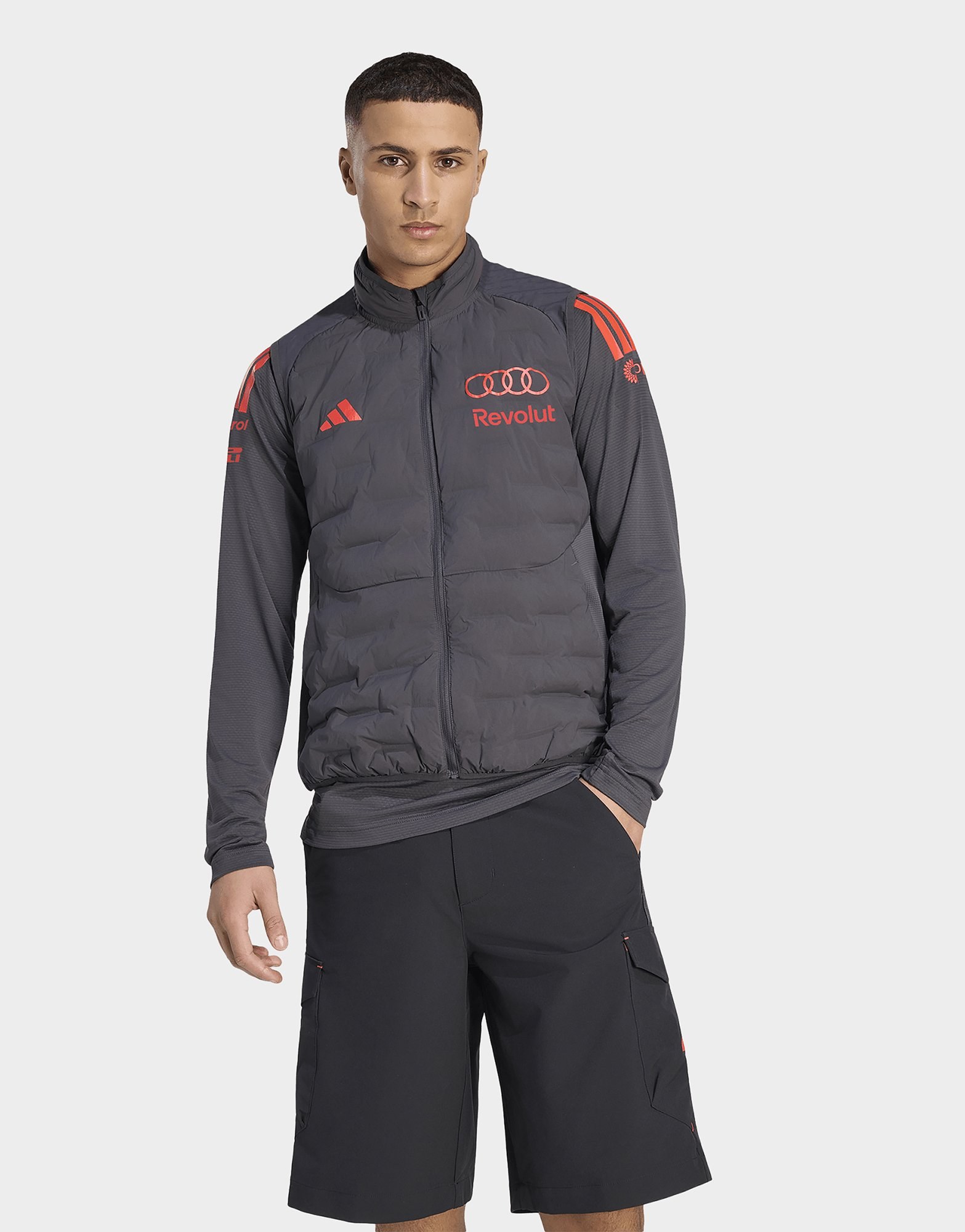 adidas AUDI REVOLUT F1 TEAM MECHANICS GEFÜTTERTE WESTE