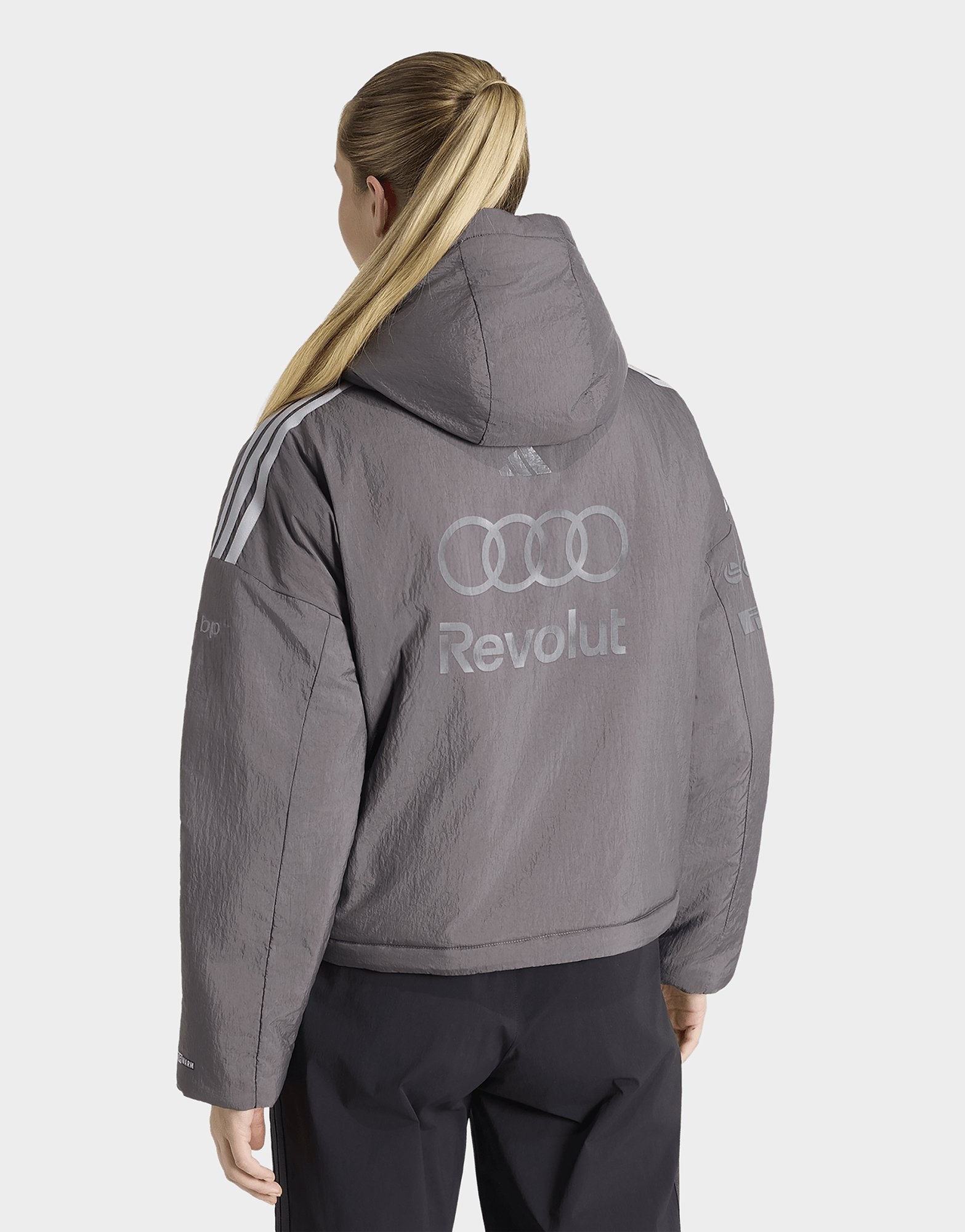 adidas AUDI REVOLUT F1 TEAM ENGINEERS & MARKETING PUFFER JACKE