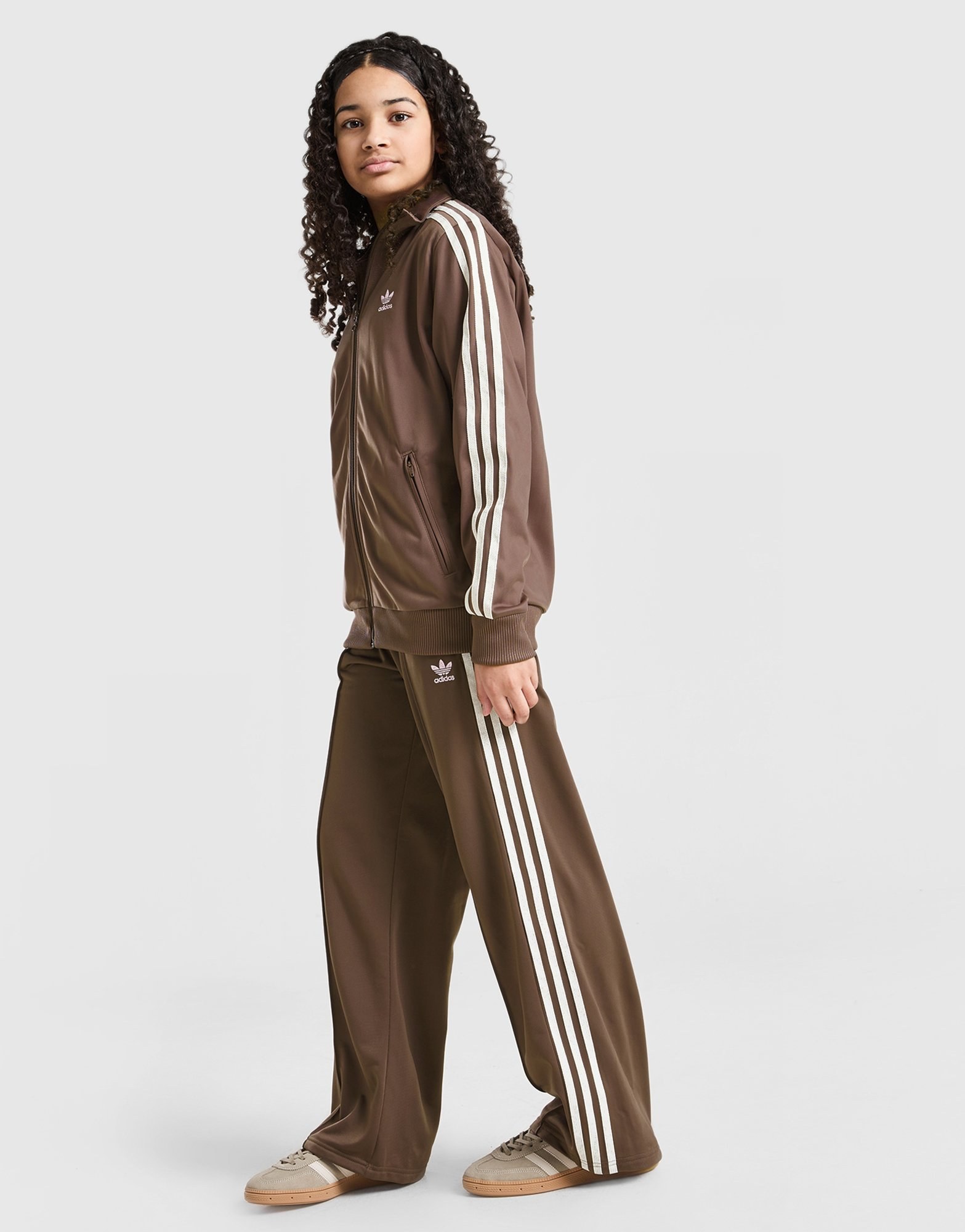 adidas Originals Girls' Firebird Full Zip Track Trainingsoberteil Kinder