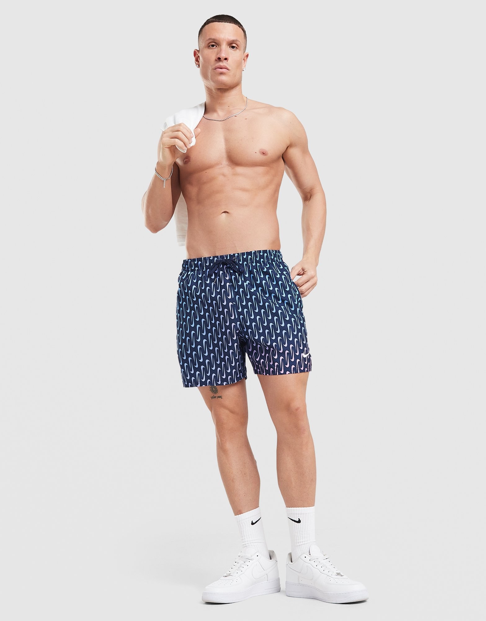 Nike Swoosh Link Fade Swim Shorts