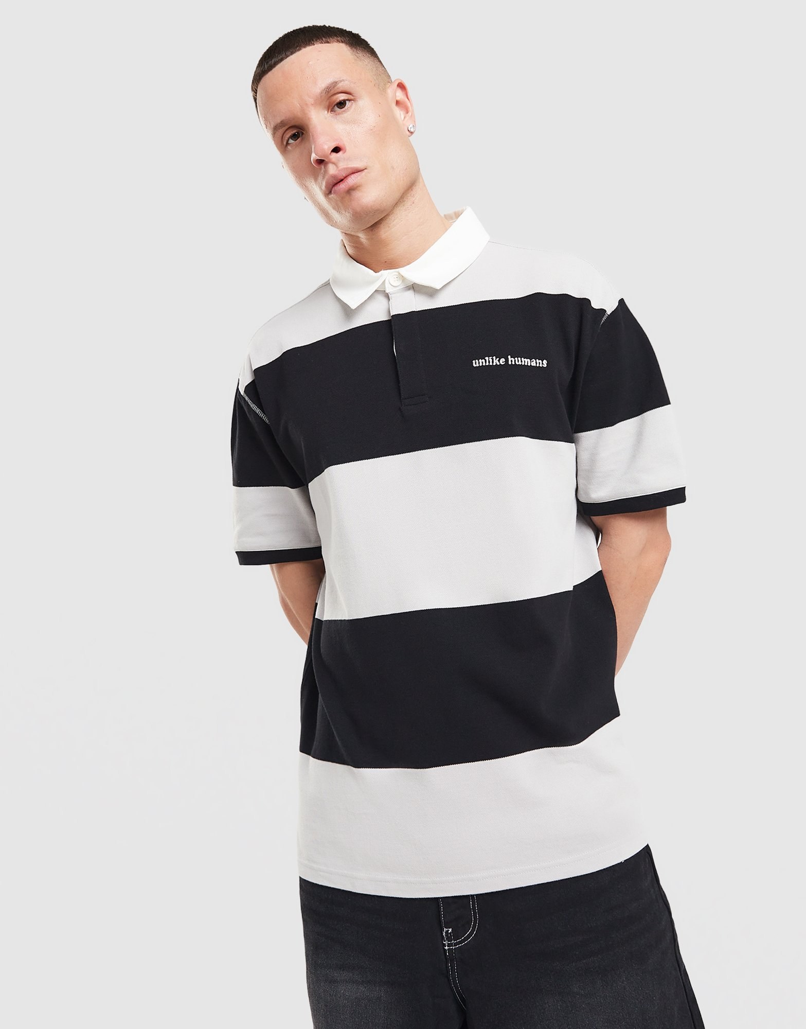 Unlike Humans Jewel Poloshirt