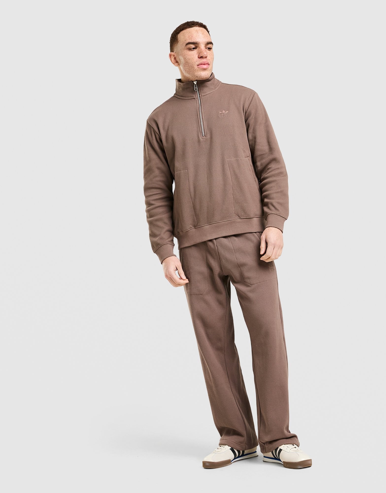 adidas Originals Waffle 1/4-Zip Sweatshirt