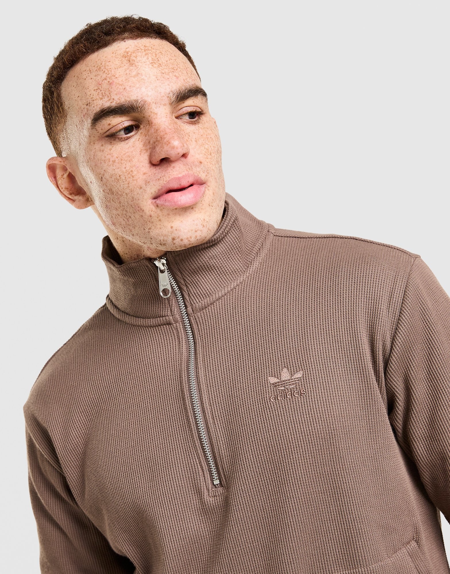 adidas Originals Waffle 1/4-Zip Sweatshirt