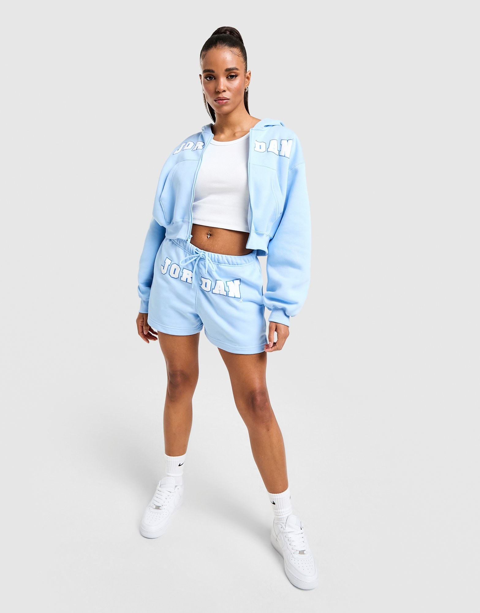 Jordan Graphic Logo Fleece Shorts