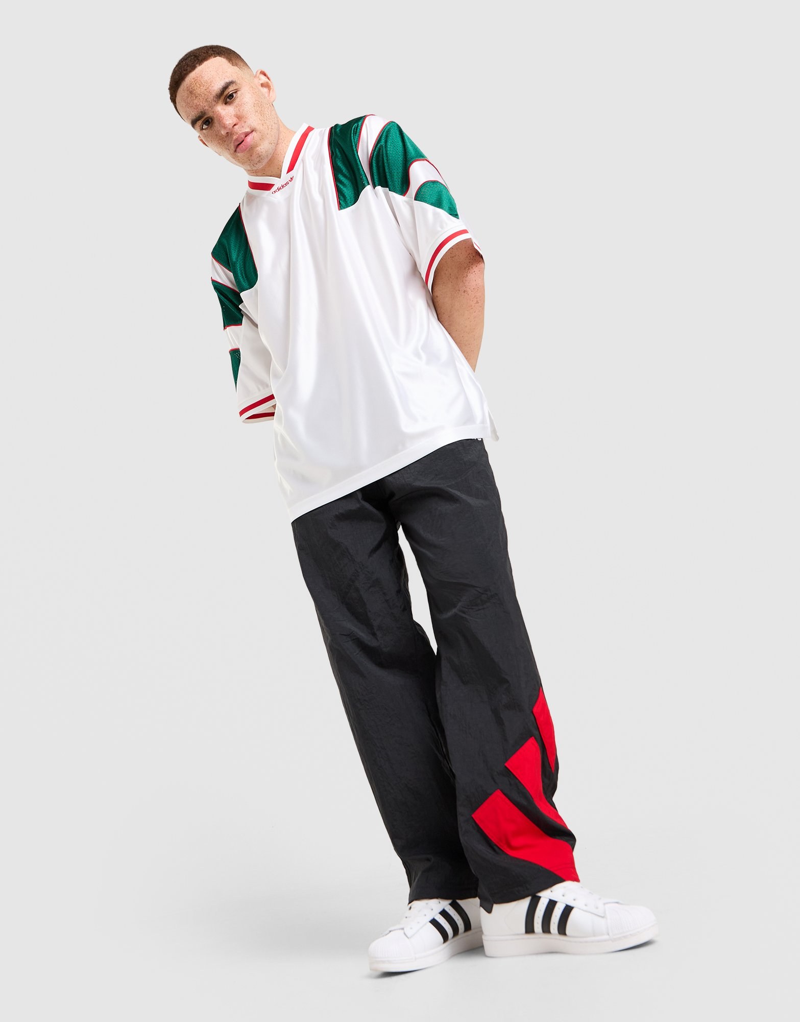 adidas Originals Mesh 3-Streifen Jersey