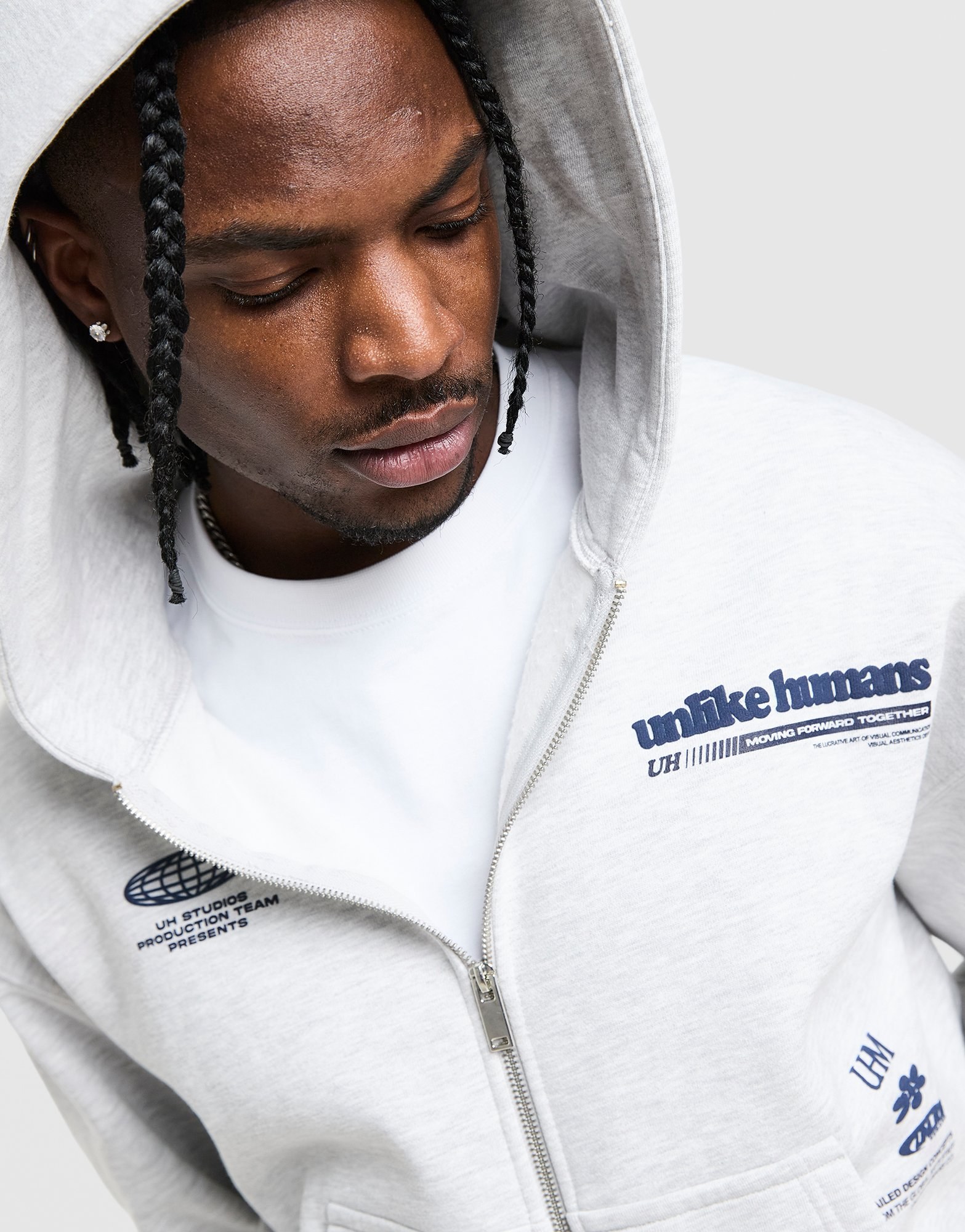 Unlike Humans Highgrade Full-Zip Hoodie