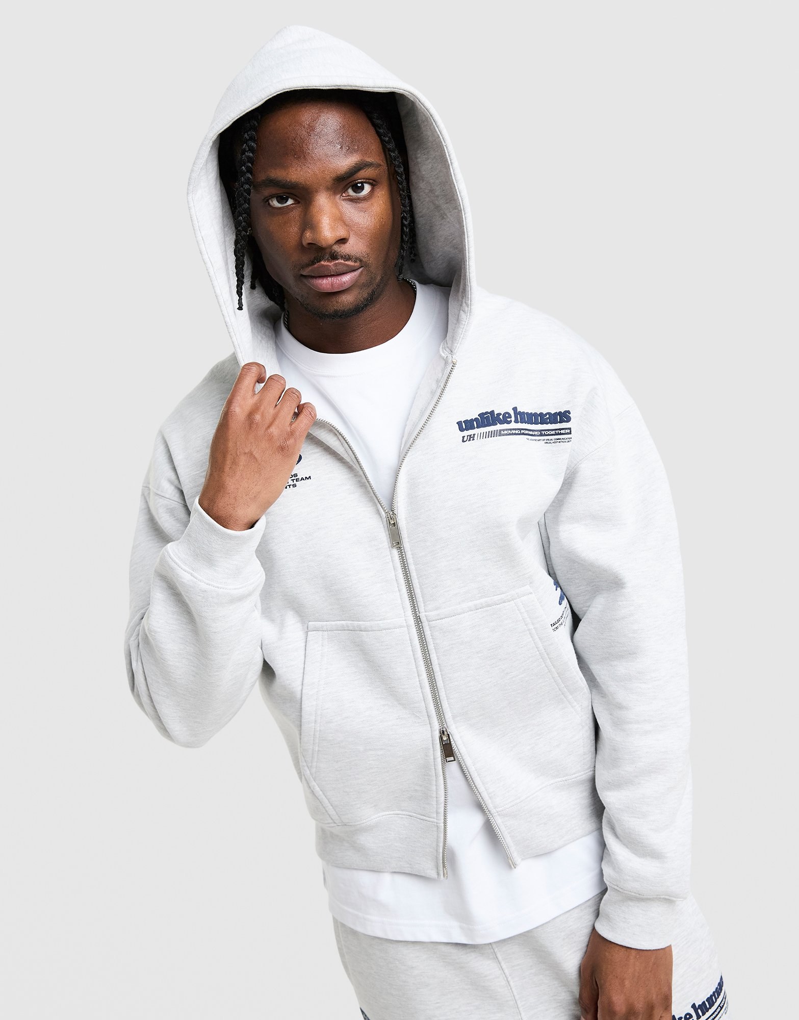 Unlike Humans Highgrade Full-Zip Hoodie