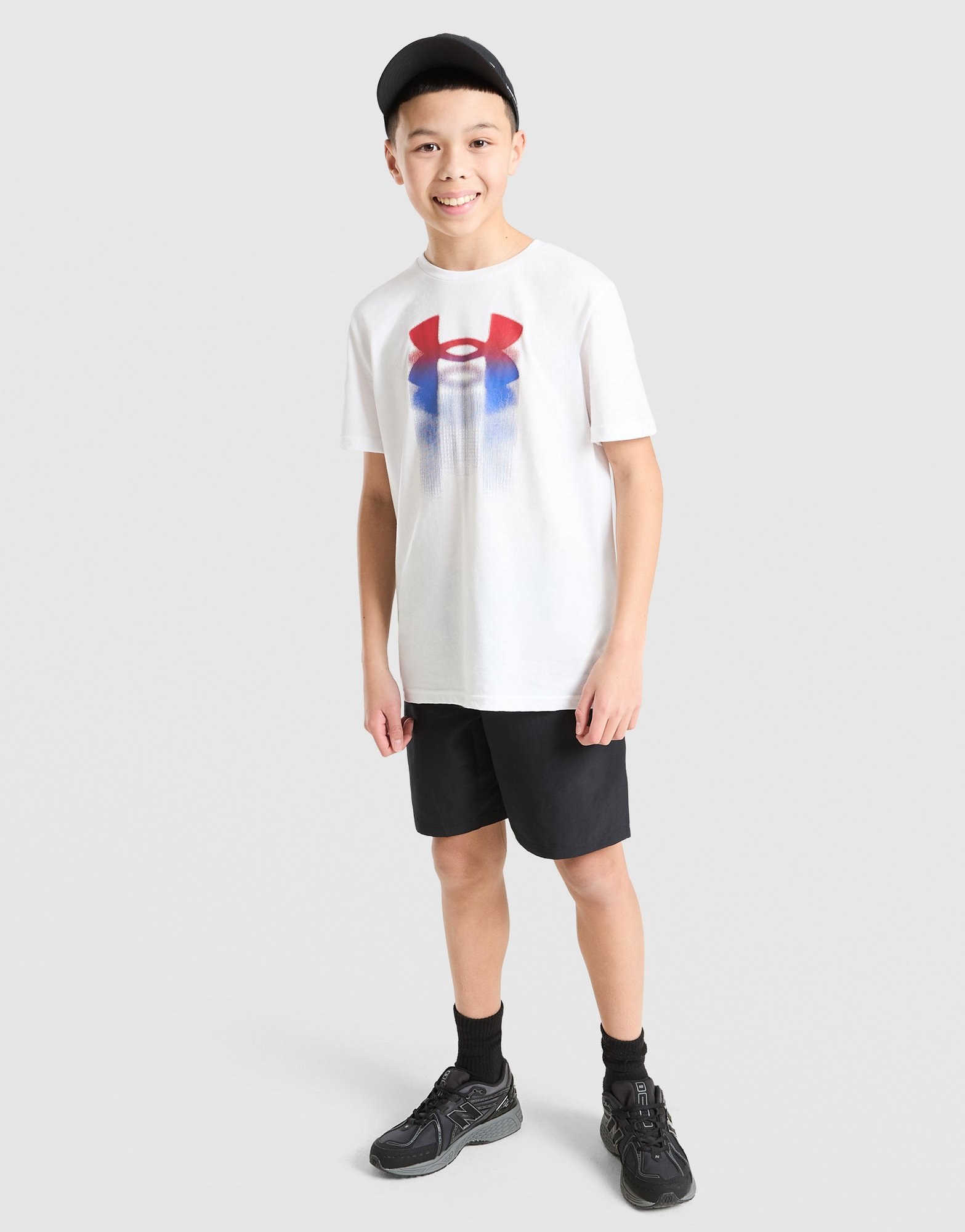 Under Armour Logo Blur T-Shirt Junior