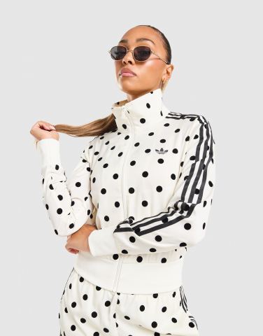 adidas Originals SATIN POLKA-DOTS TT Track Top