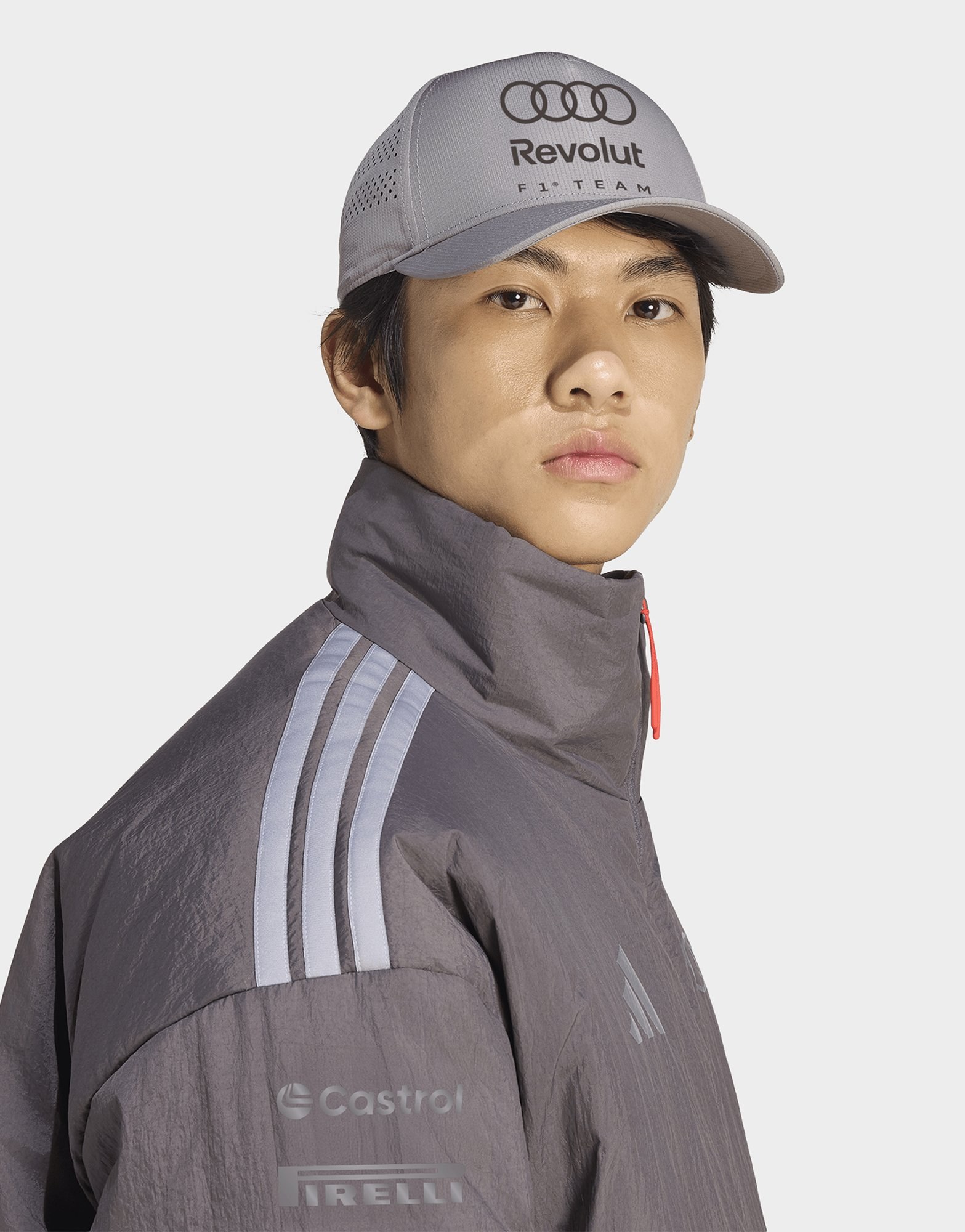 adidas AUDI REVOLUT F1 TEAM ENGINEERS & MARKETING PUFFER JACKE