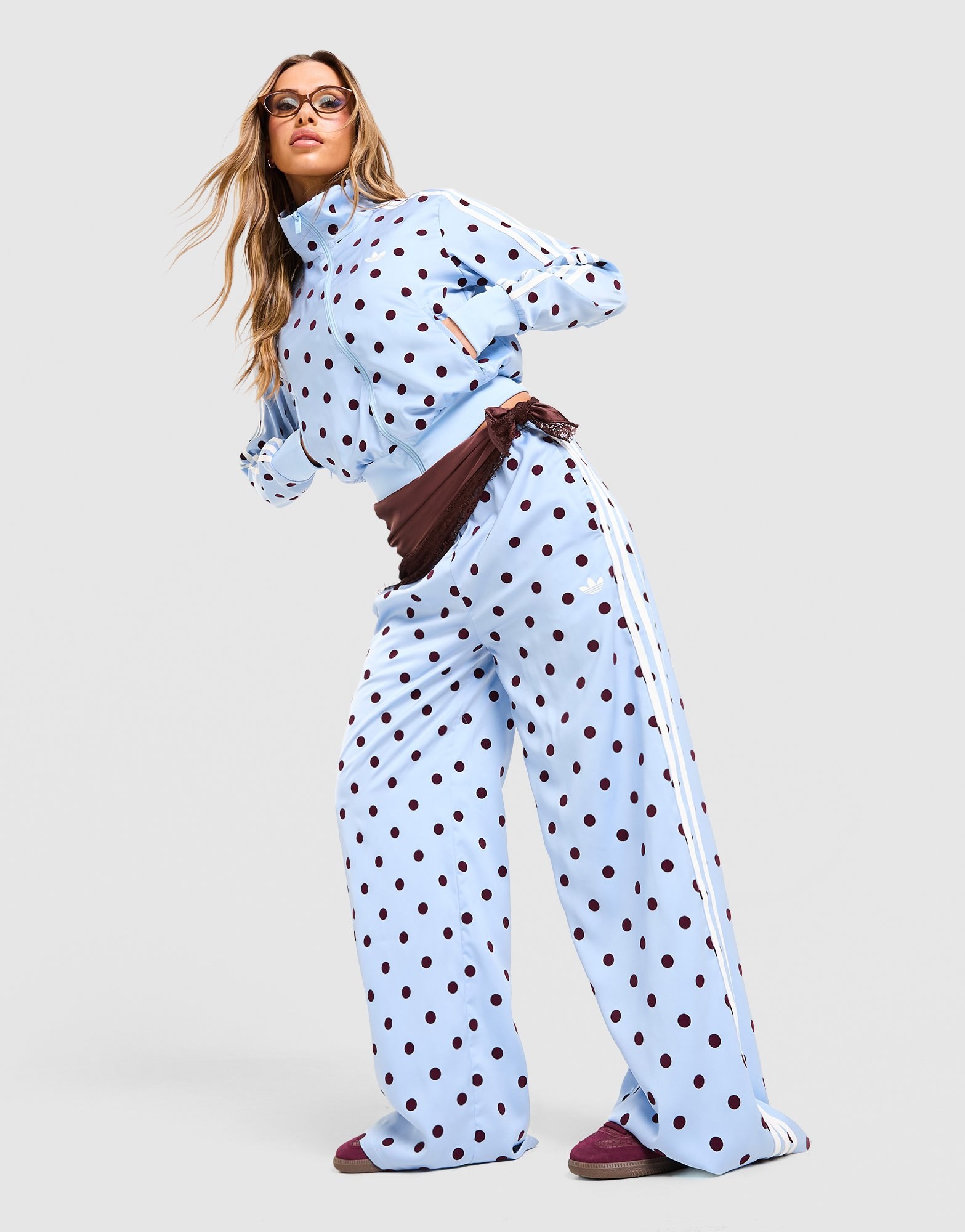adidas Originals Polka Dot Firebird Track Pants