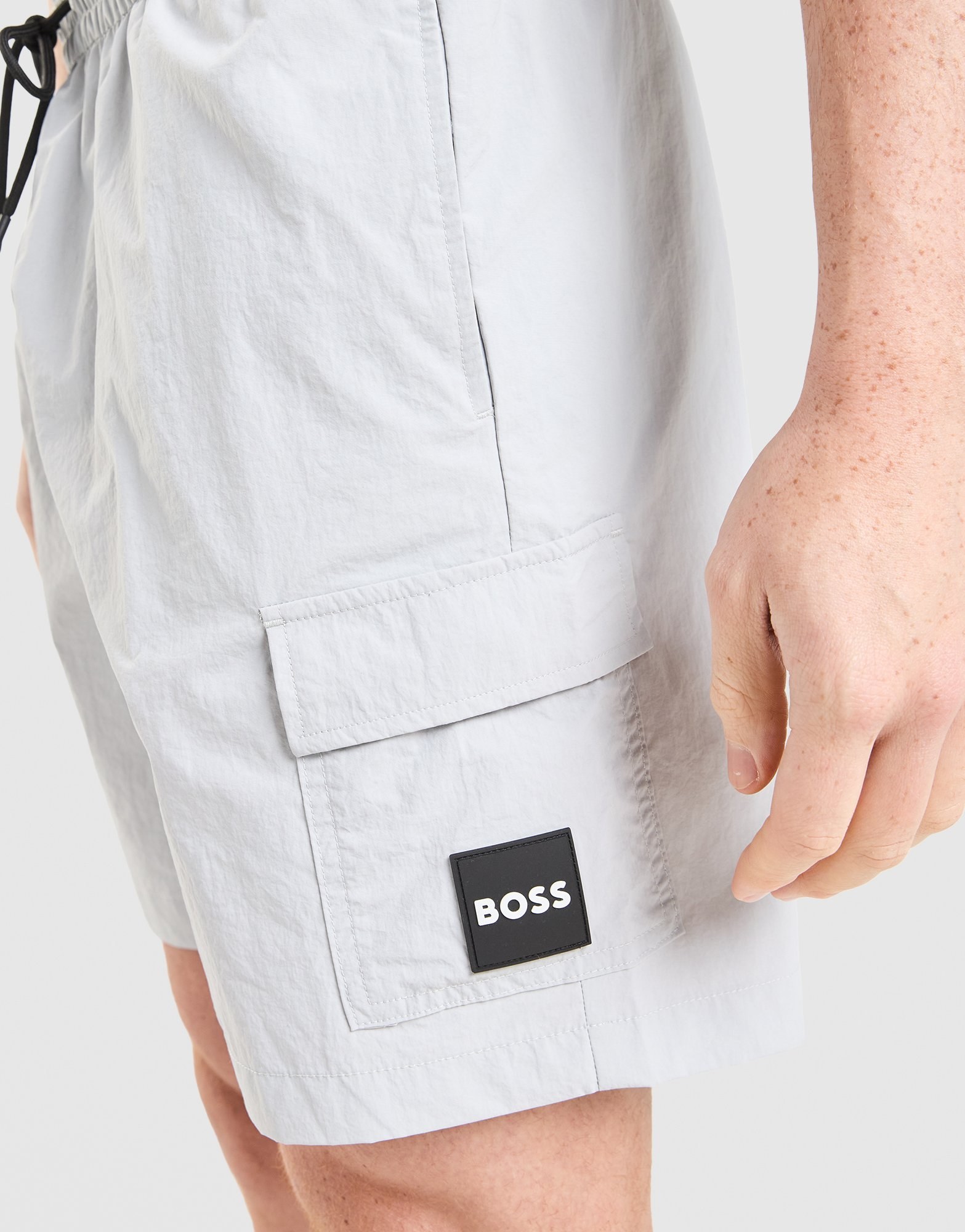BOSS Badge Cargo Badeshorts