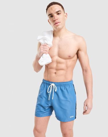 BOSS Repeat Tape Swim Shorts