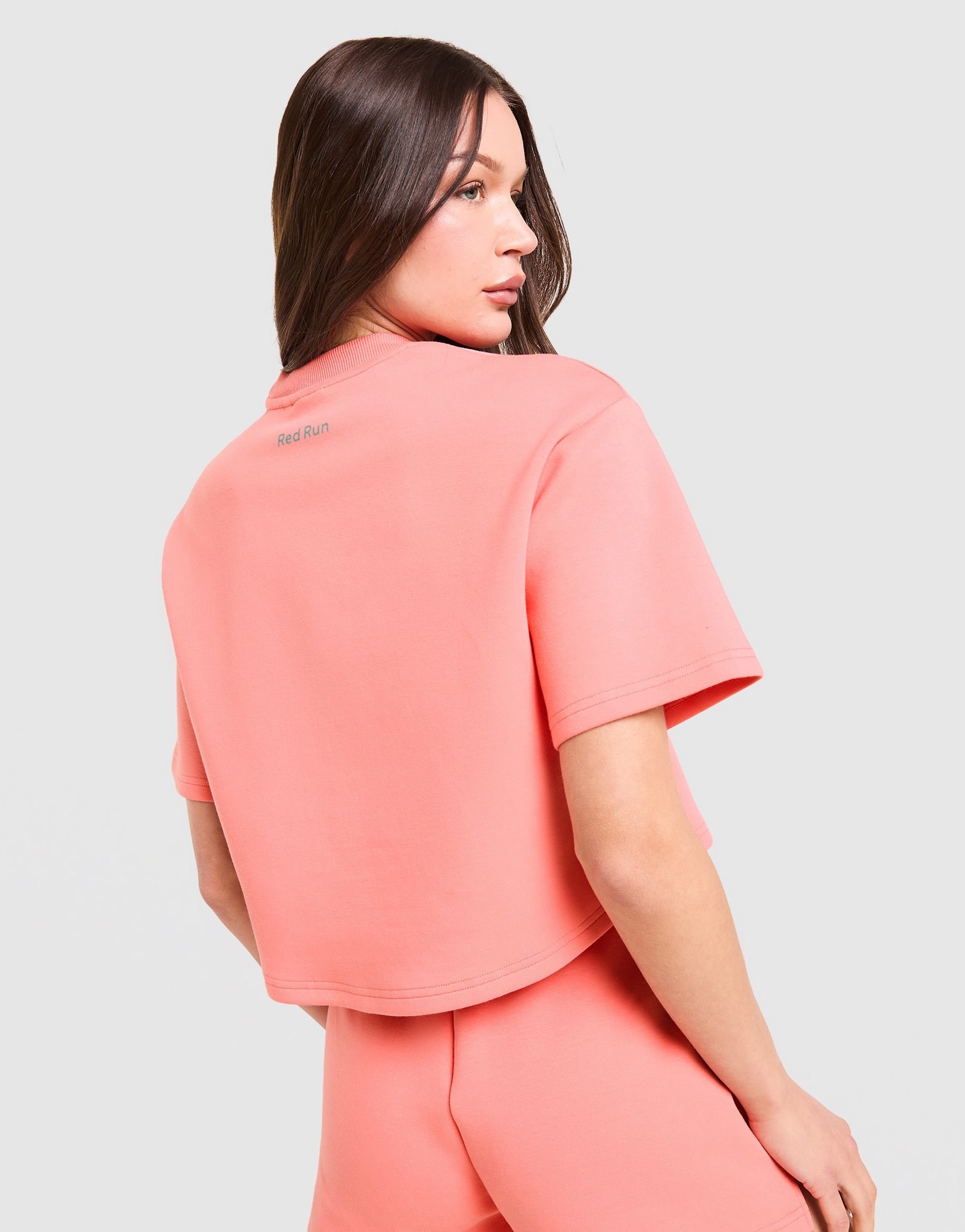 Miscellaneous Azure Boxy Cropped T-shirt