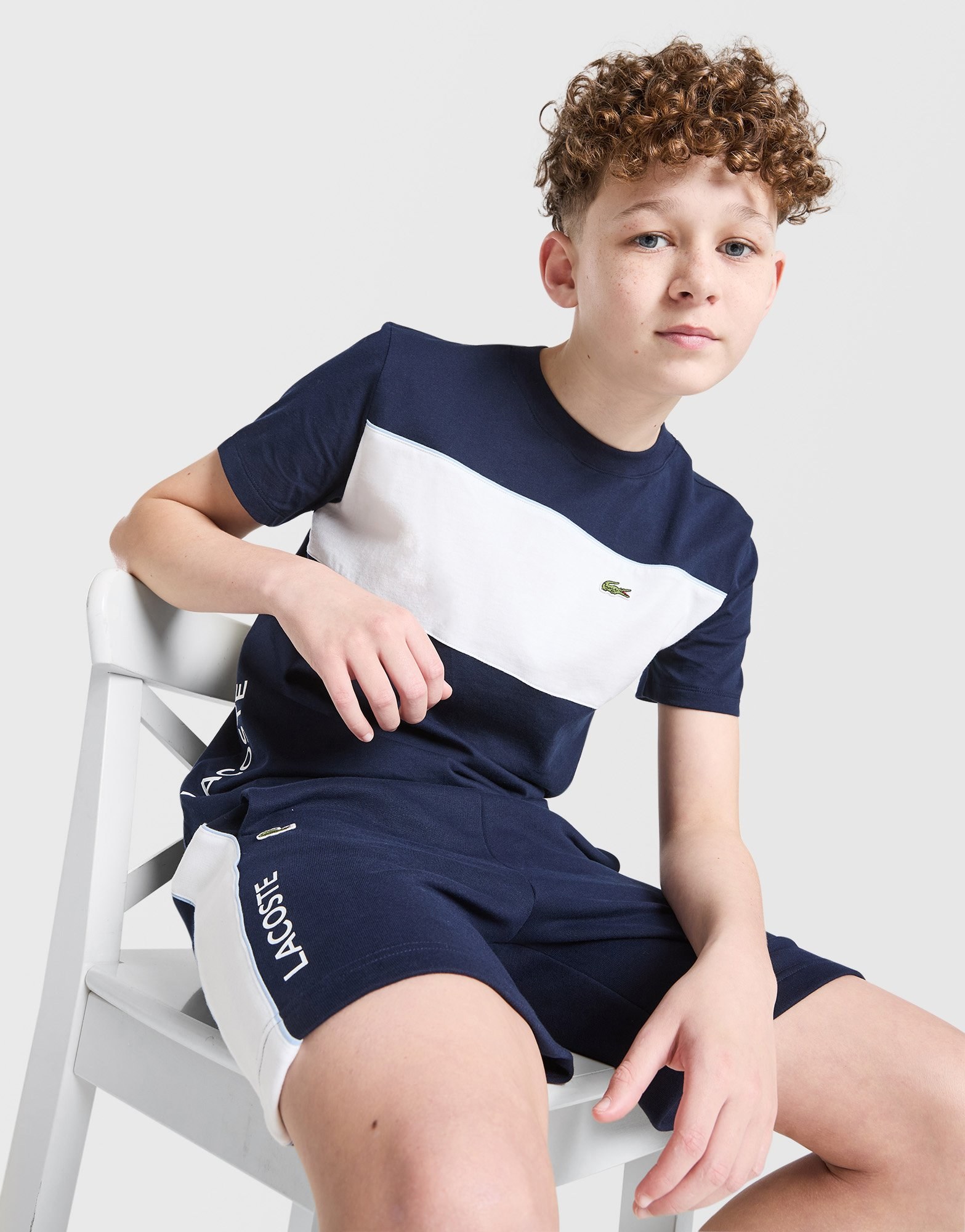 Lacoste Colour Block T-Shirt Junior