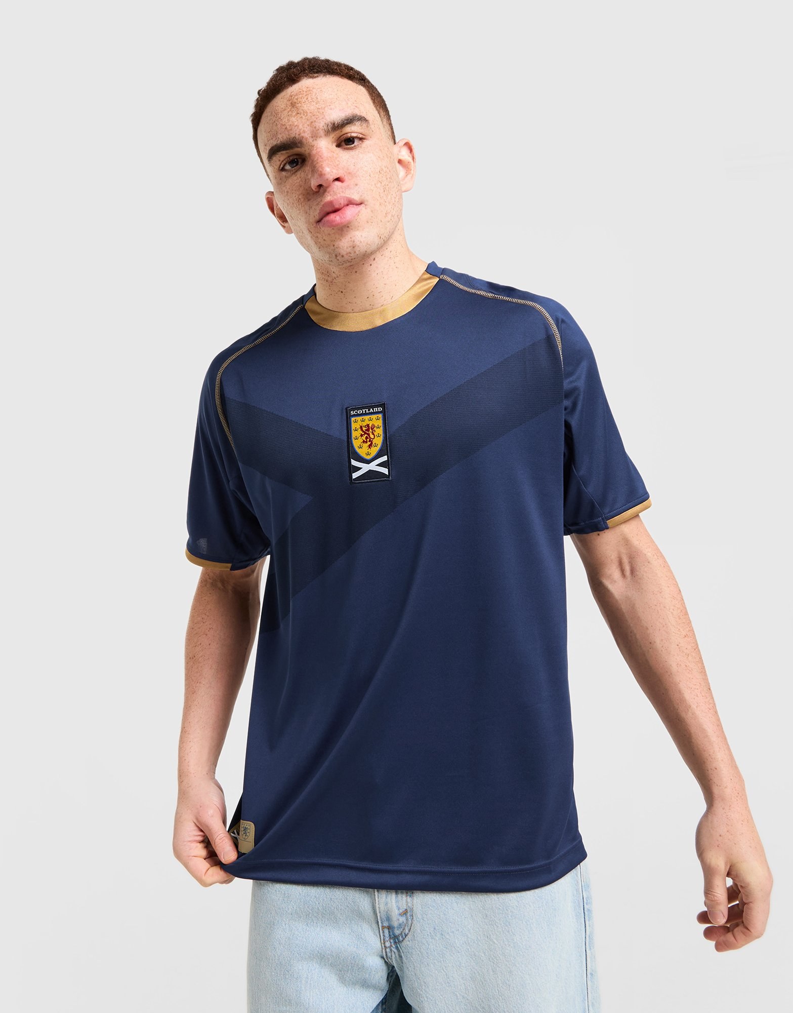 Score Draw Scotland '07 Retro Heimtrikot