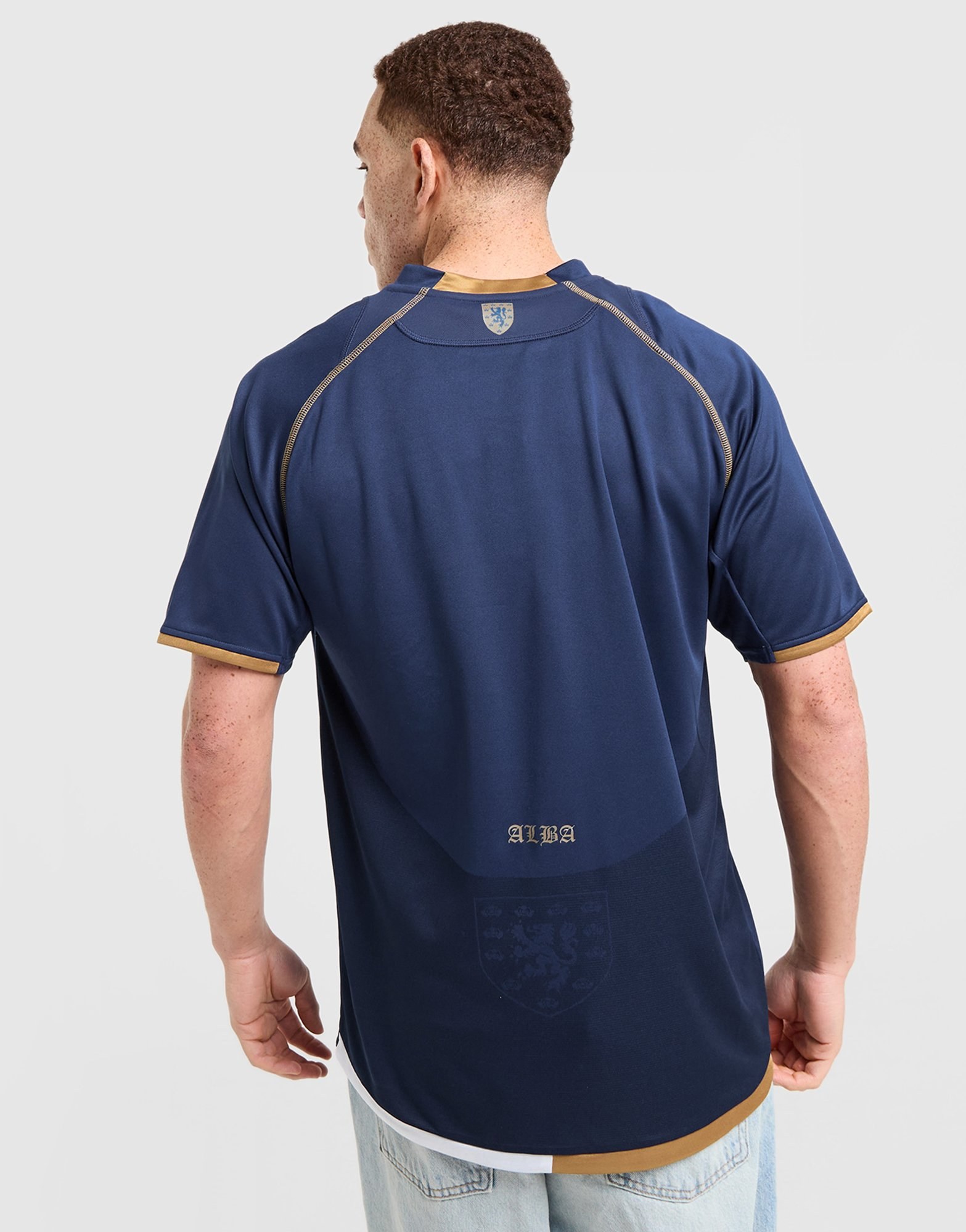 Score Draw Scotland '07 Retro Heimtrikot
