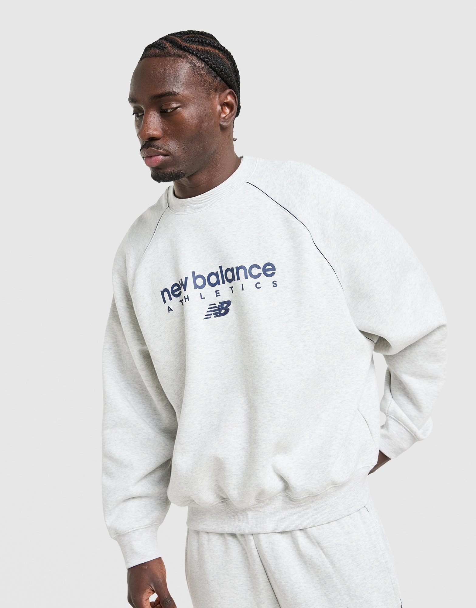 New Balance Trackside Piping Crew Sweatshirt