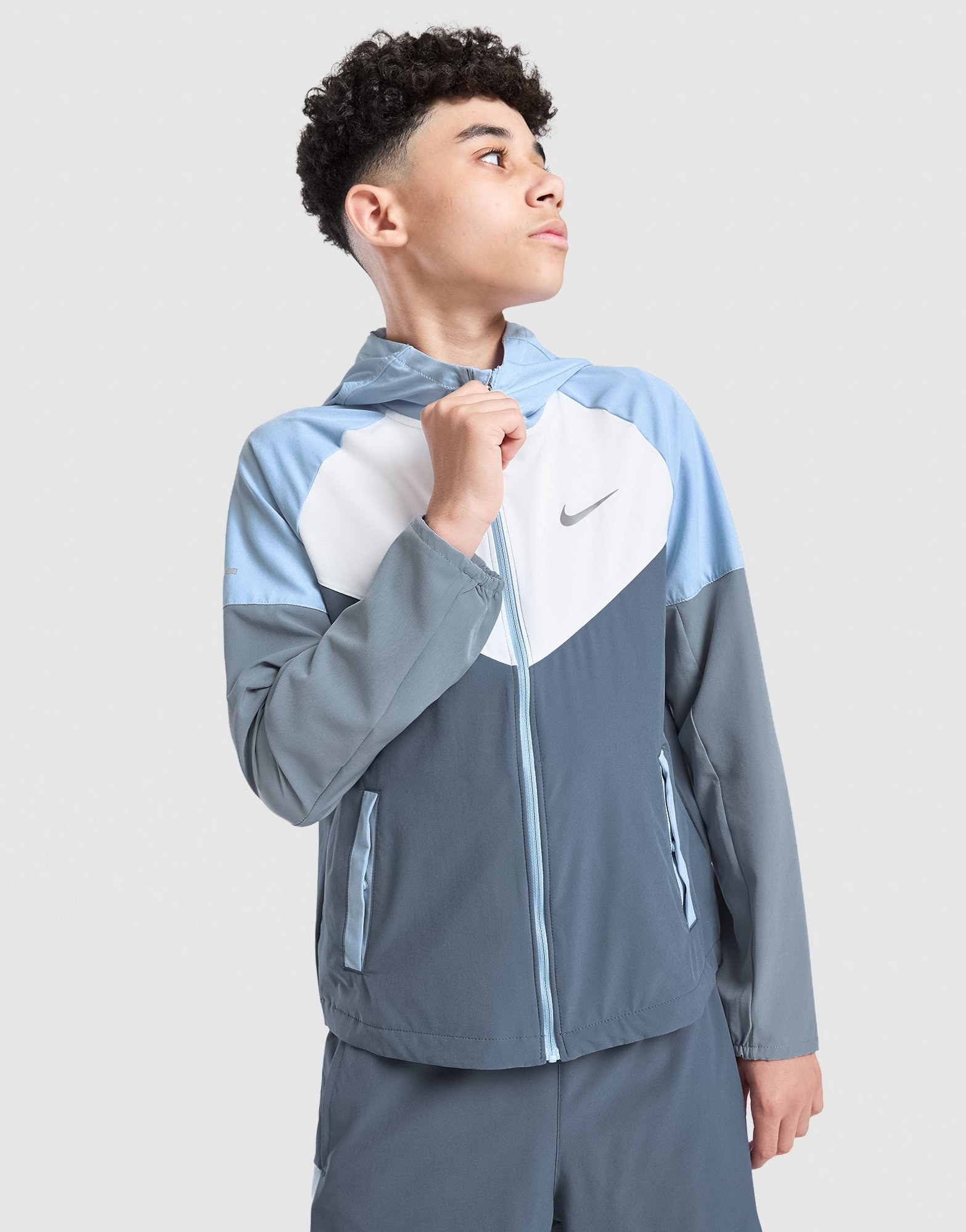 Nike Miler Colourblock Jacke Kinder