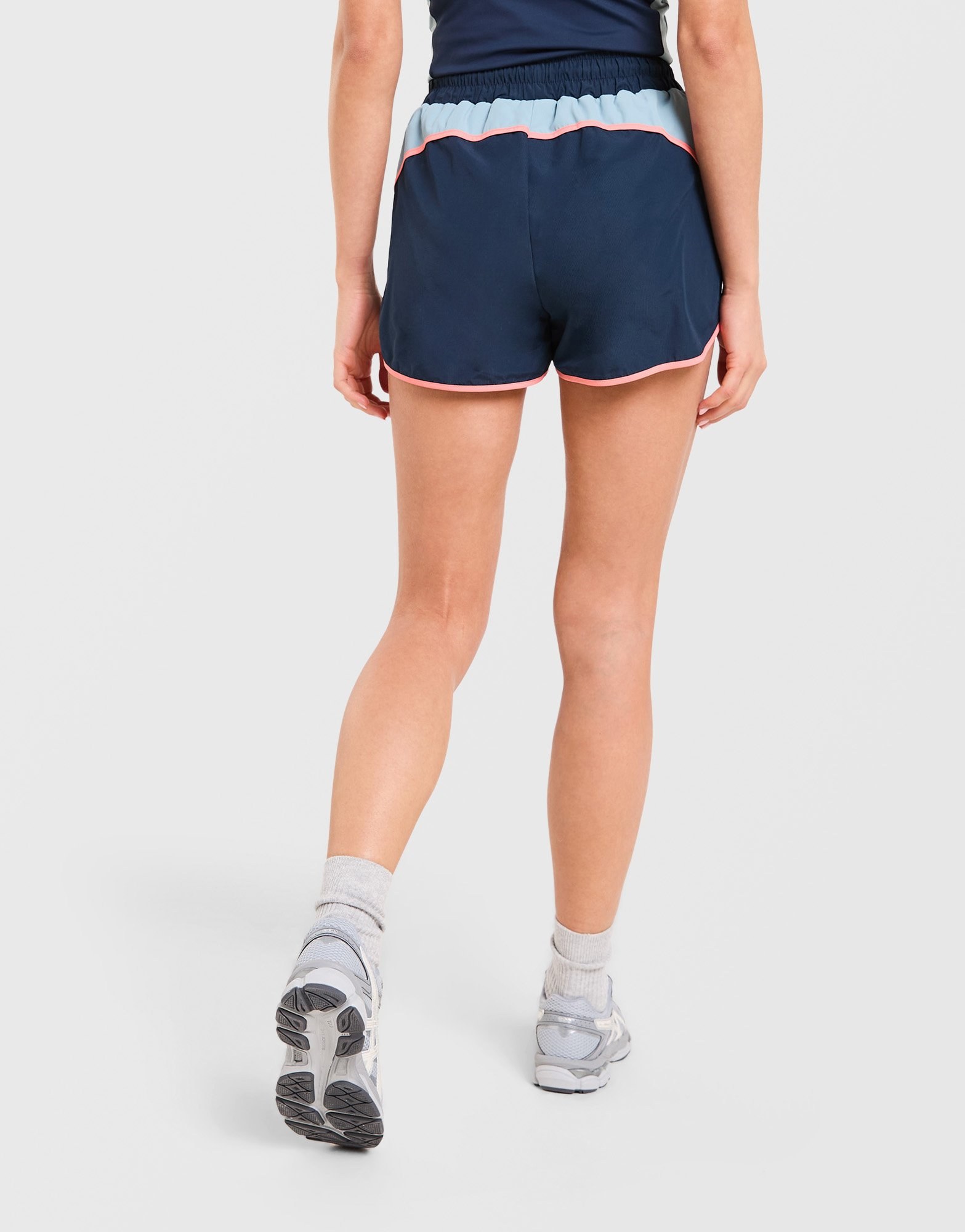 Miscellaneous Azure Colourblock Running Shorts