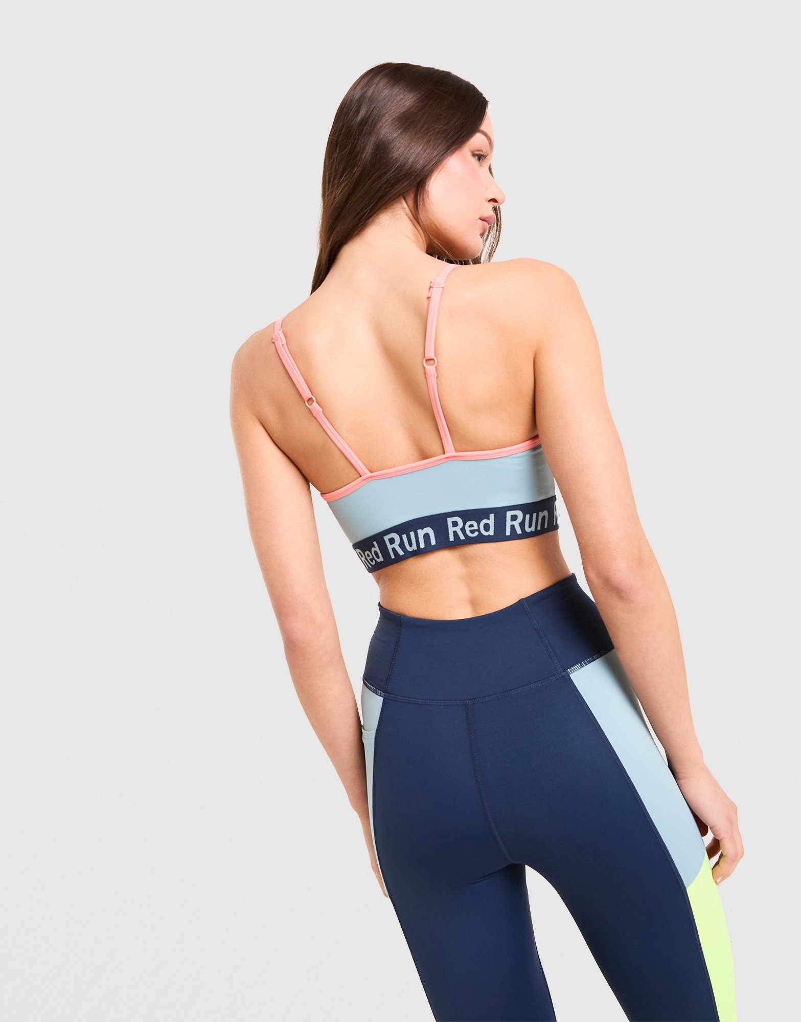 Red Run Activewear Azure Strappy Sports Bra