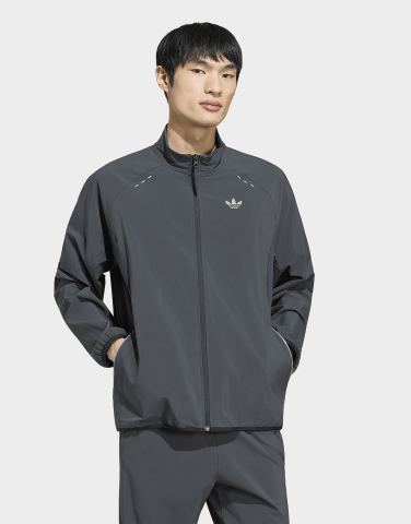 adidas TECH TREFOIL ESSENTIALS FZ HOOD Originals Jacke