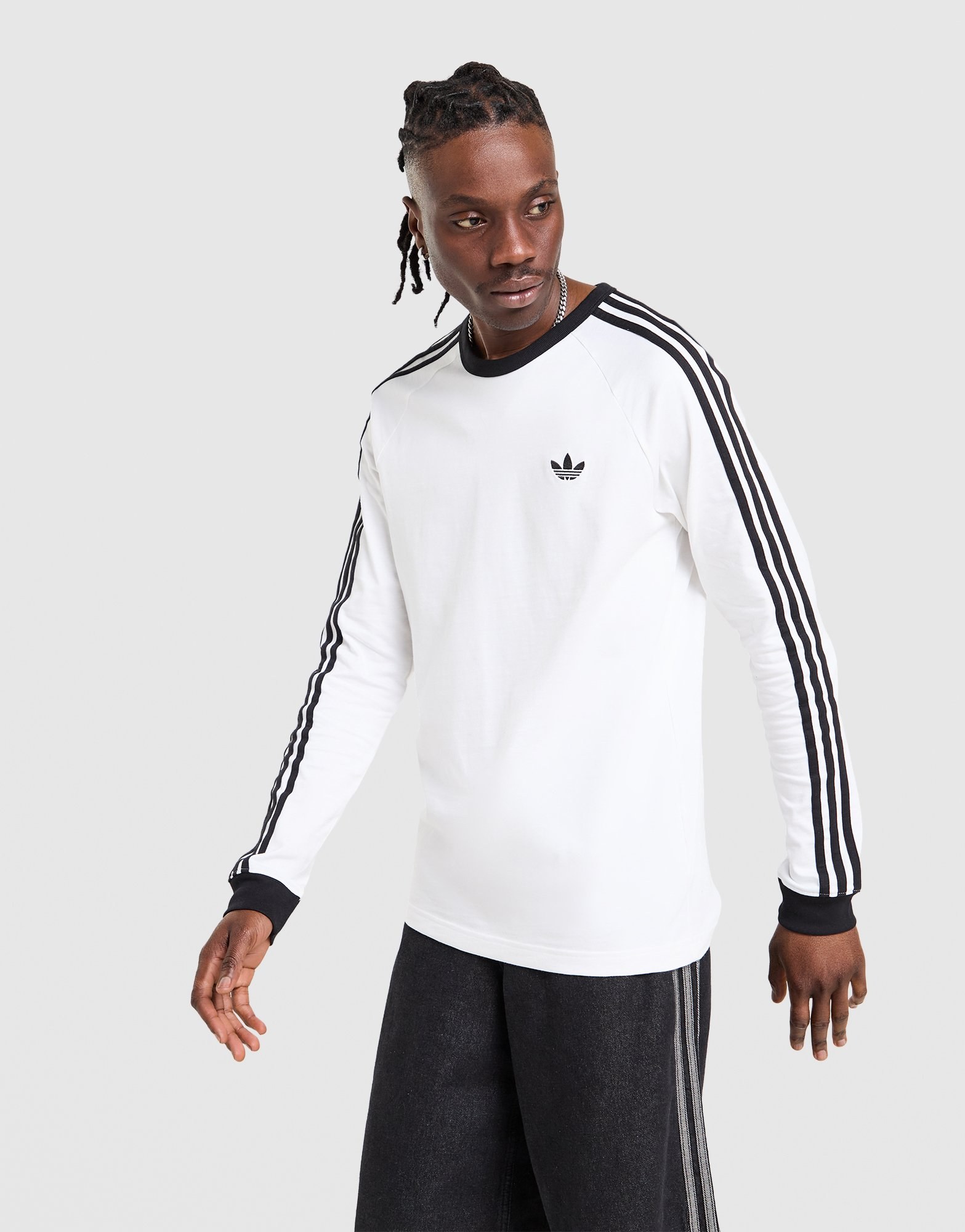 adidas Originals adicolor Classics 3-Streifen Langarmshirt Herren
