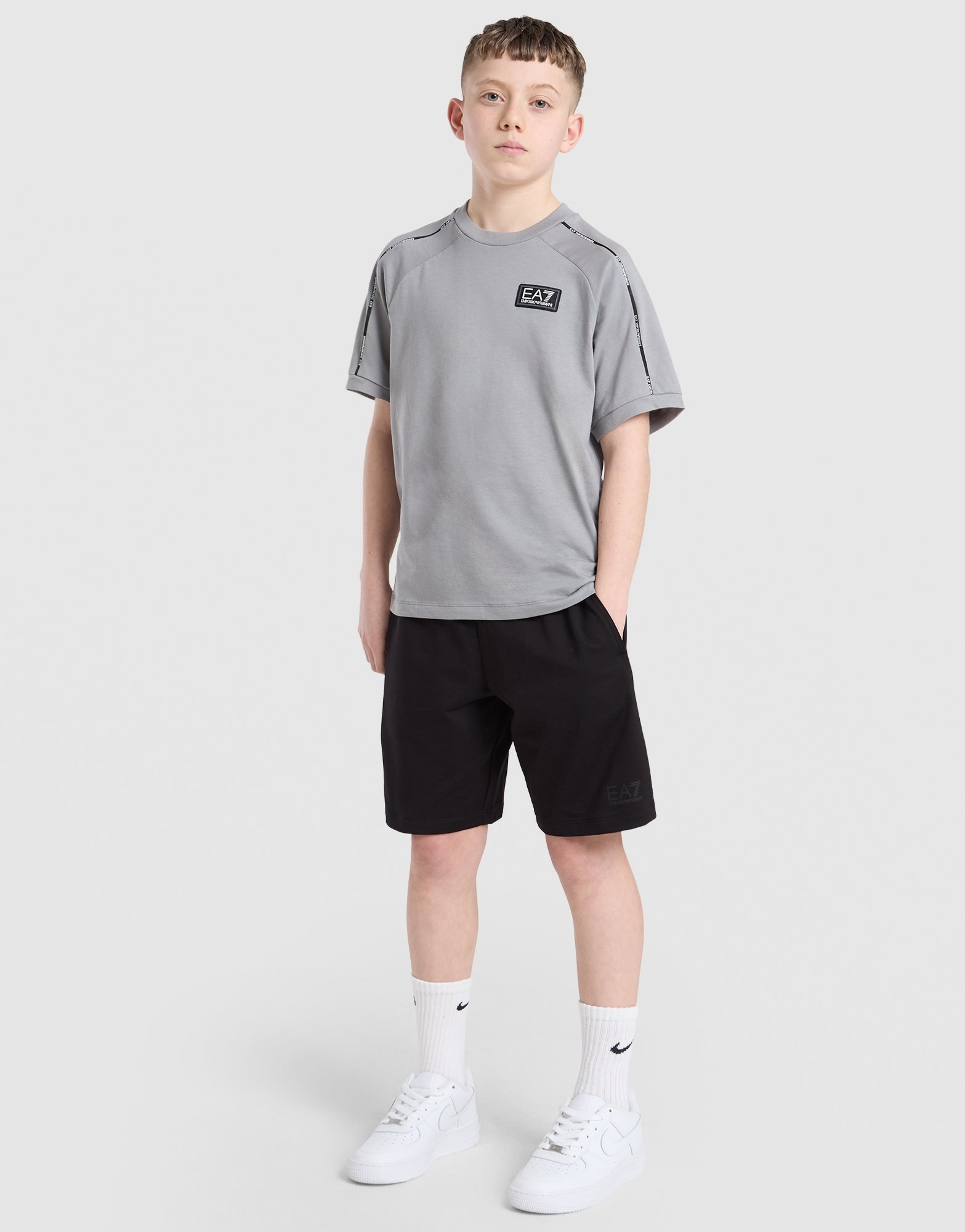 EA7 Emporio Armani Tape T-Shirt Kinder