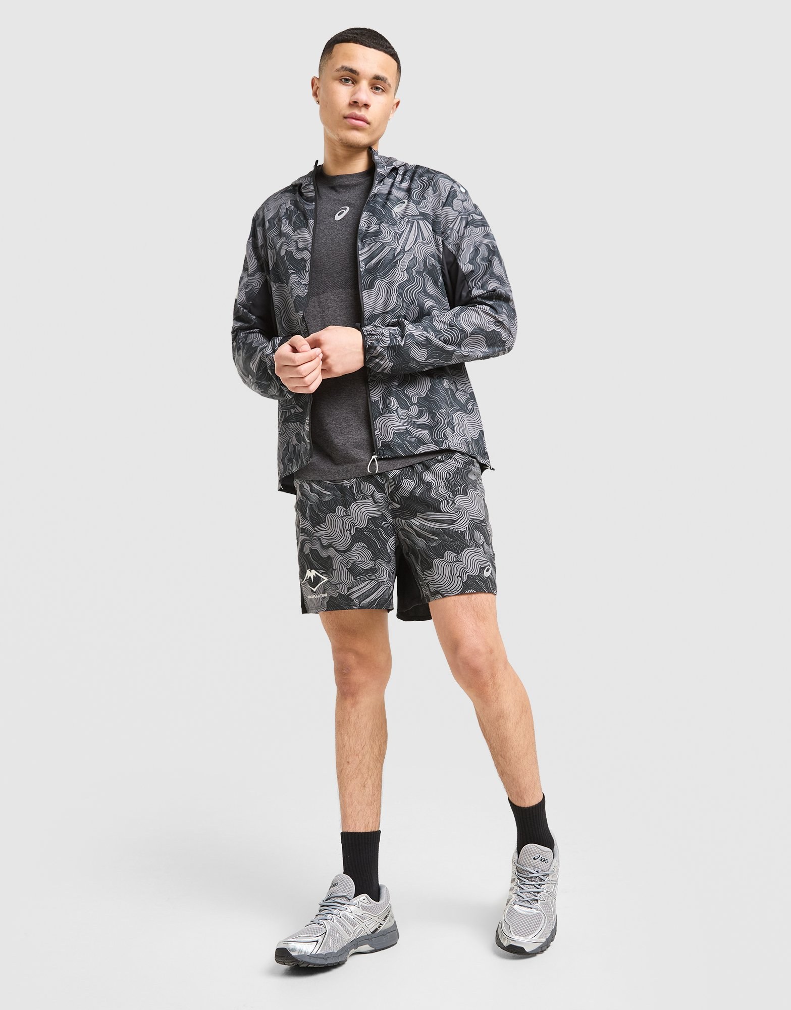ASICS Fujitrail All Over Print Shorts