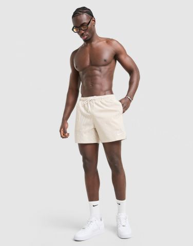 Nike Seersucker 5" Swim Shorts