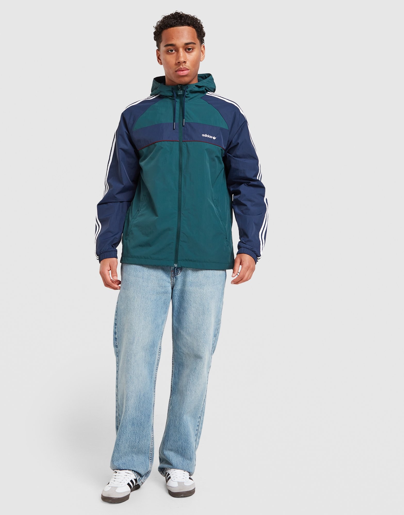 adidas Originals Colour Block Retro Windbreaker