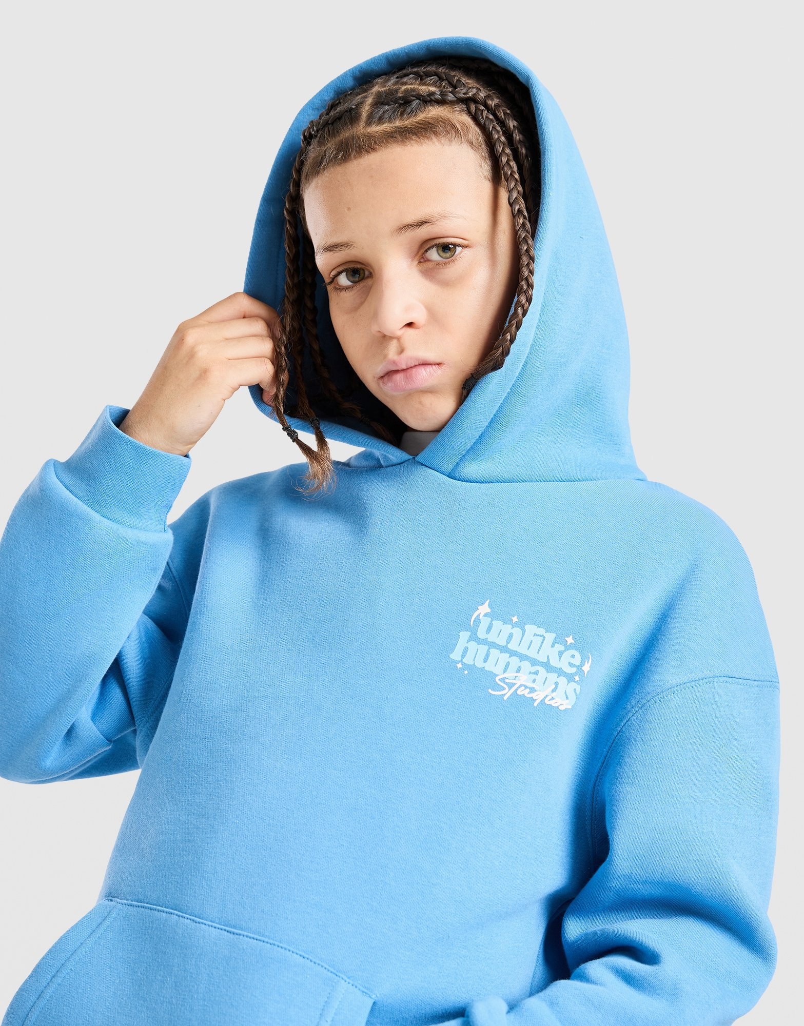 Unlike Humans Crafted Hoodie Kinder