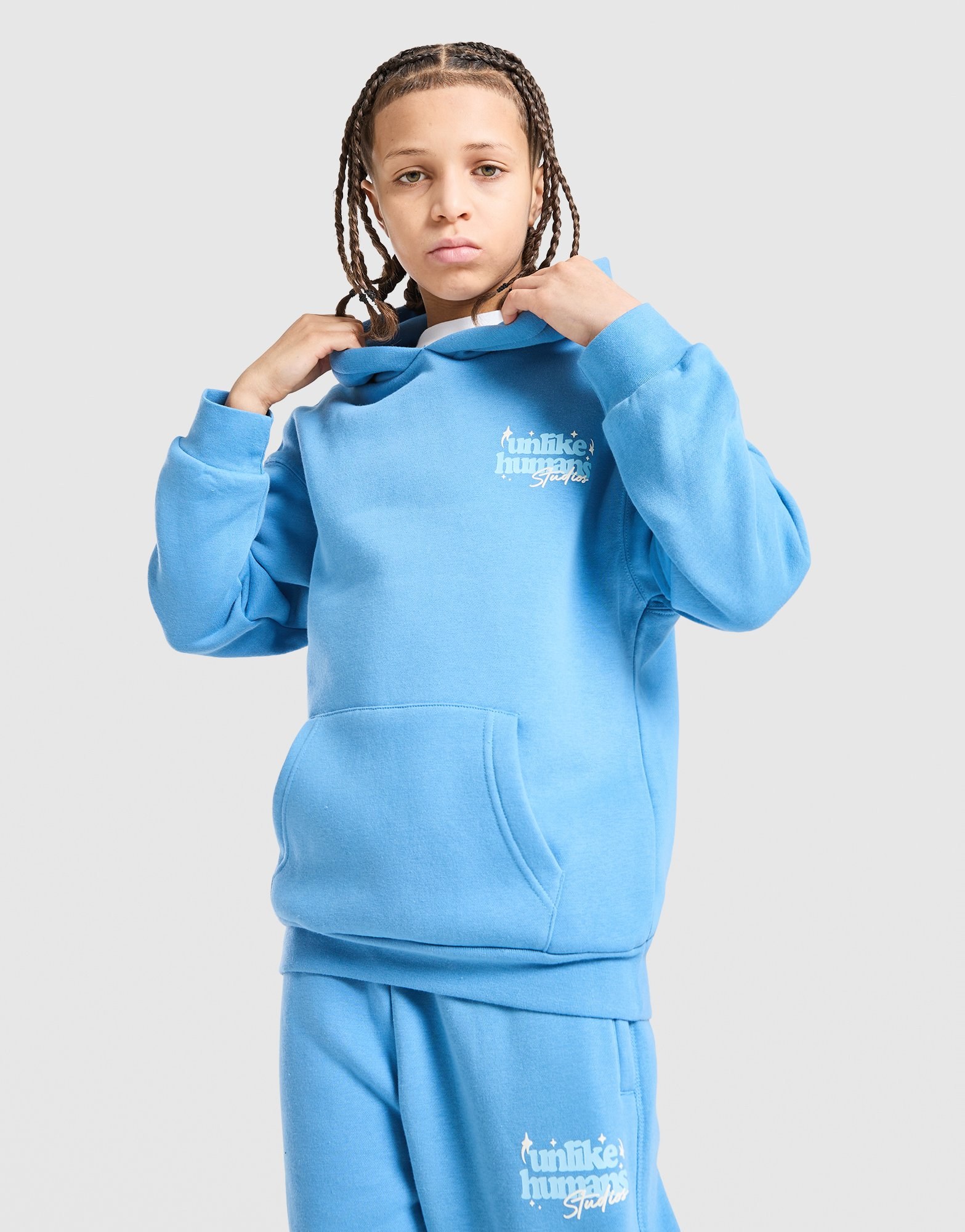 Unlike Humans Crafted Hoodie Kinder