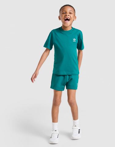 adidas Originals Trefoil Essentials T-Shirt/Shorts Set Children